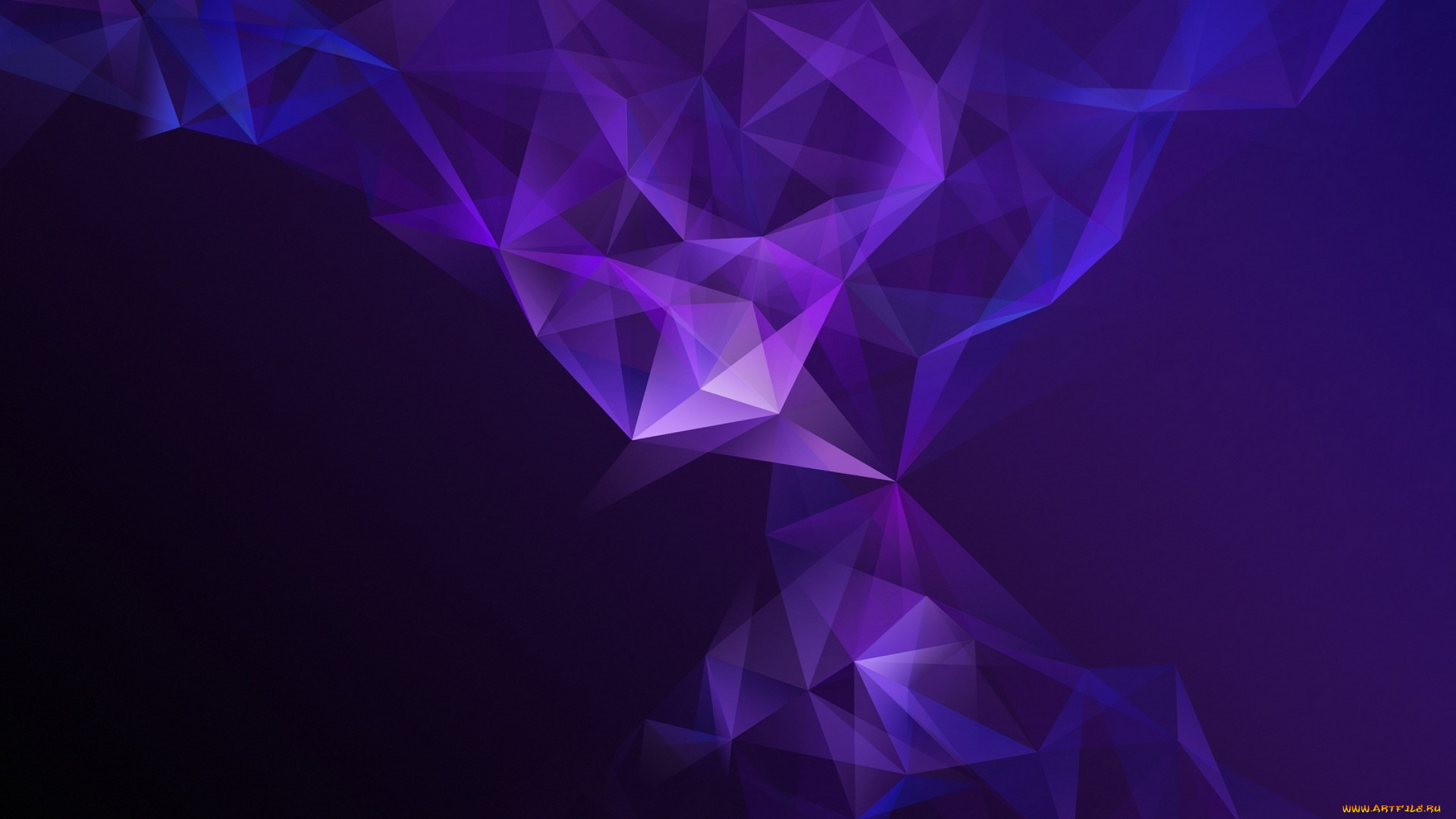 векторная, графика, графика, , graphics, фиолетовый, абстракция, грани