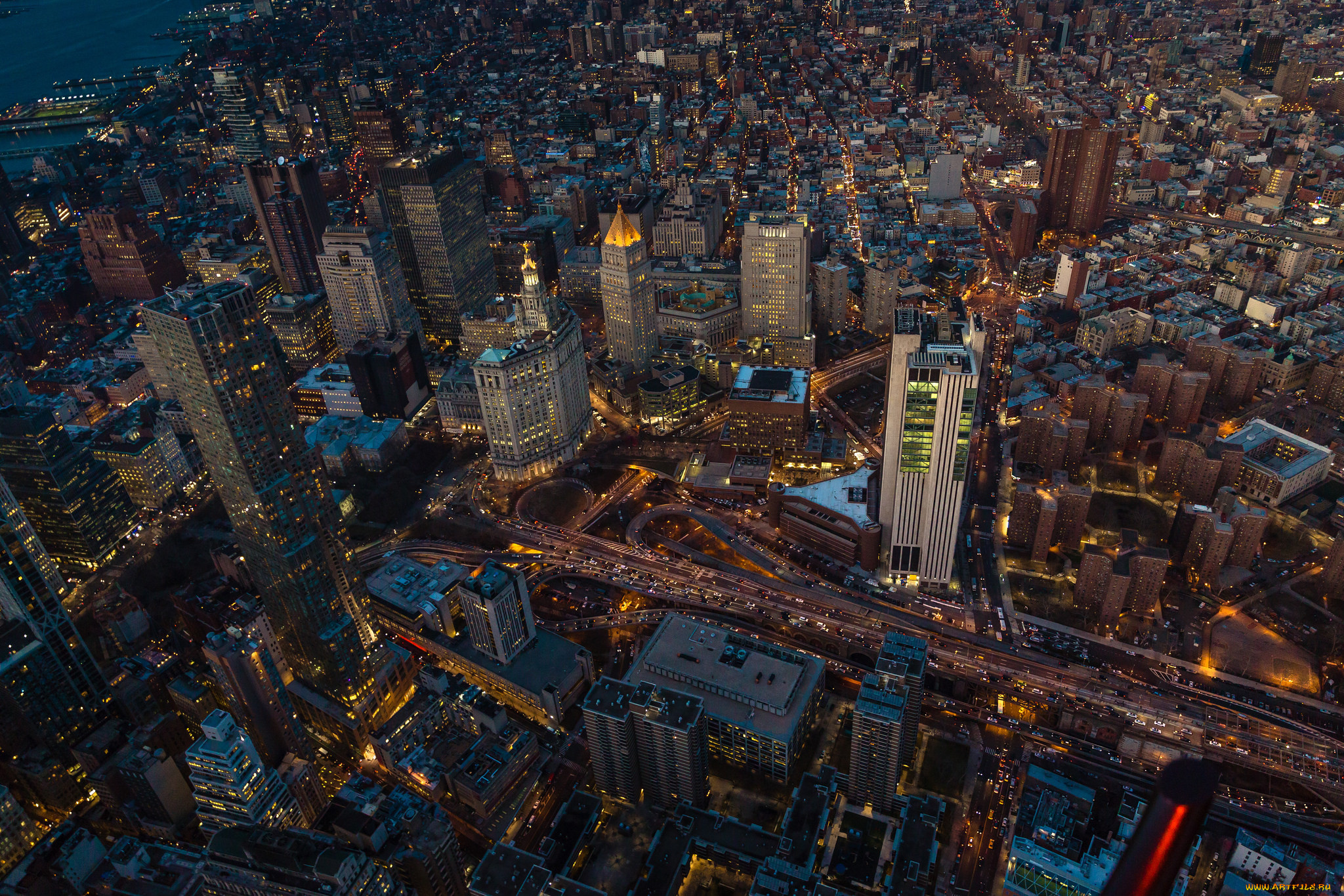 manhattan, города, нью-йорк, , сша, простор