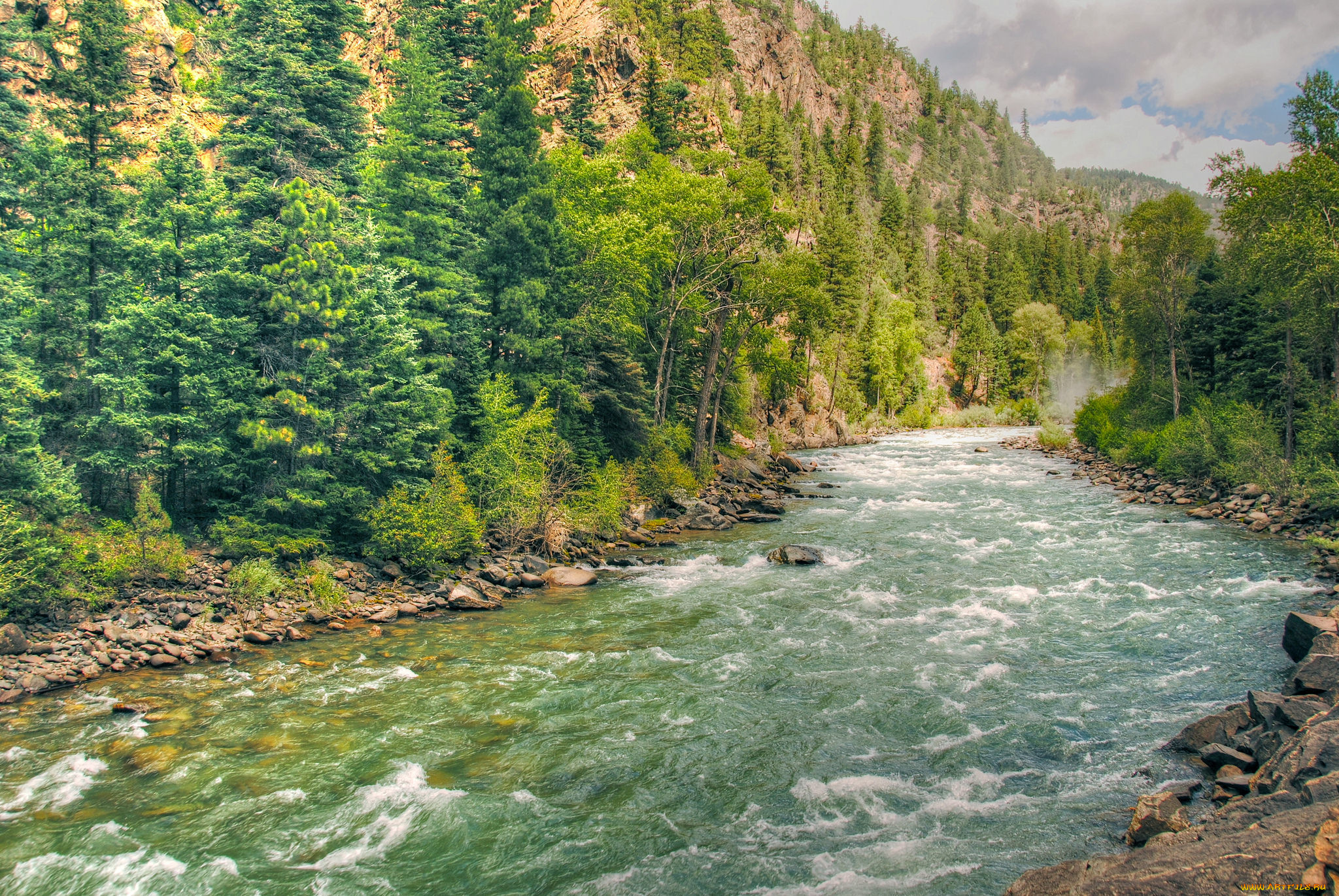 природа, реки, озера, простор