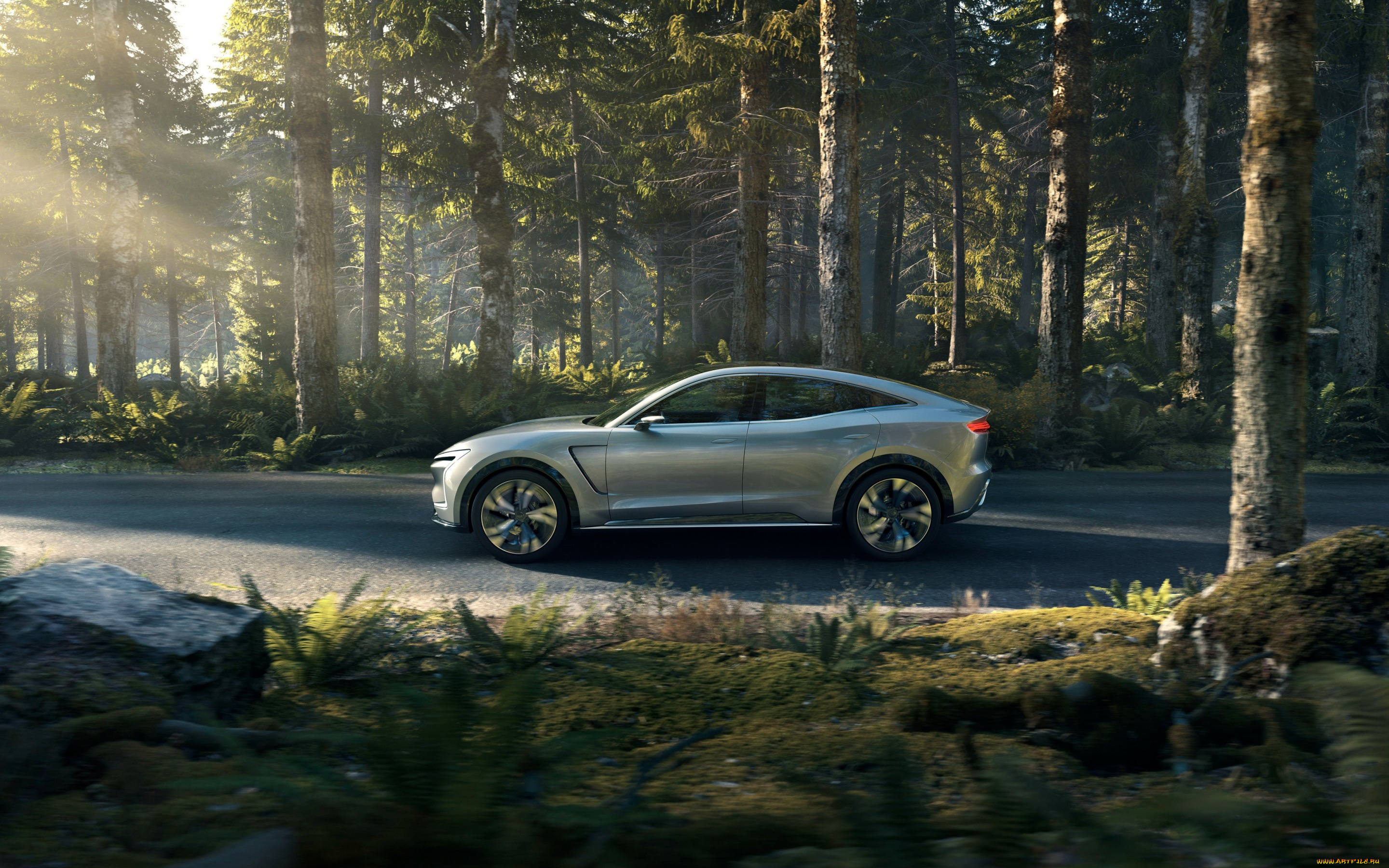 2019, sf, motors, sf7, автомобили, -unsort, sf, motors, sf7, 2019, вид, сбоку, экстерьер, электрический, кроссовер