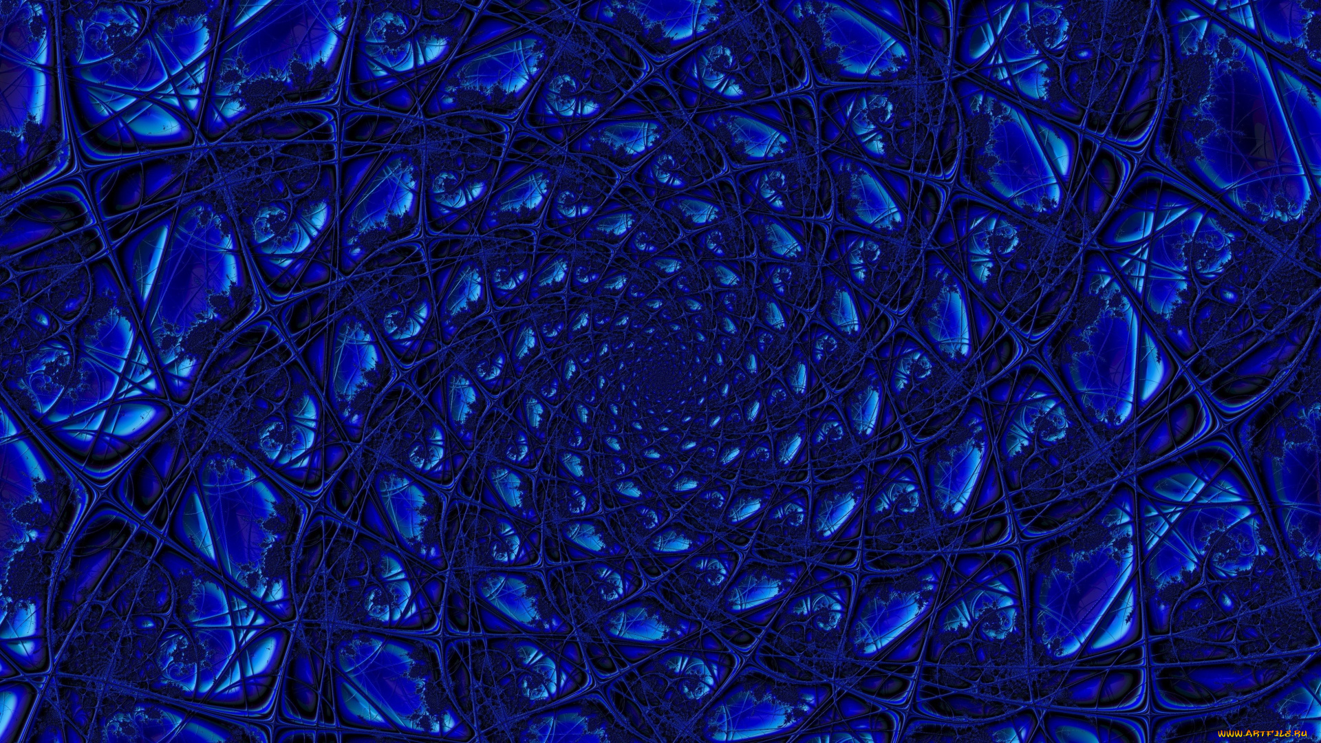 3д, графика, абстракция, , abstract, синий, фон