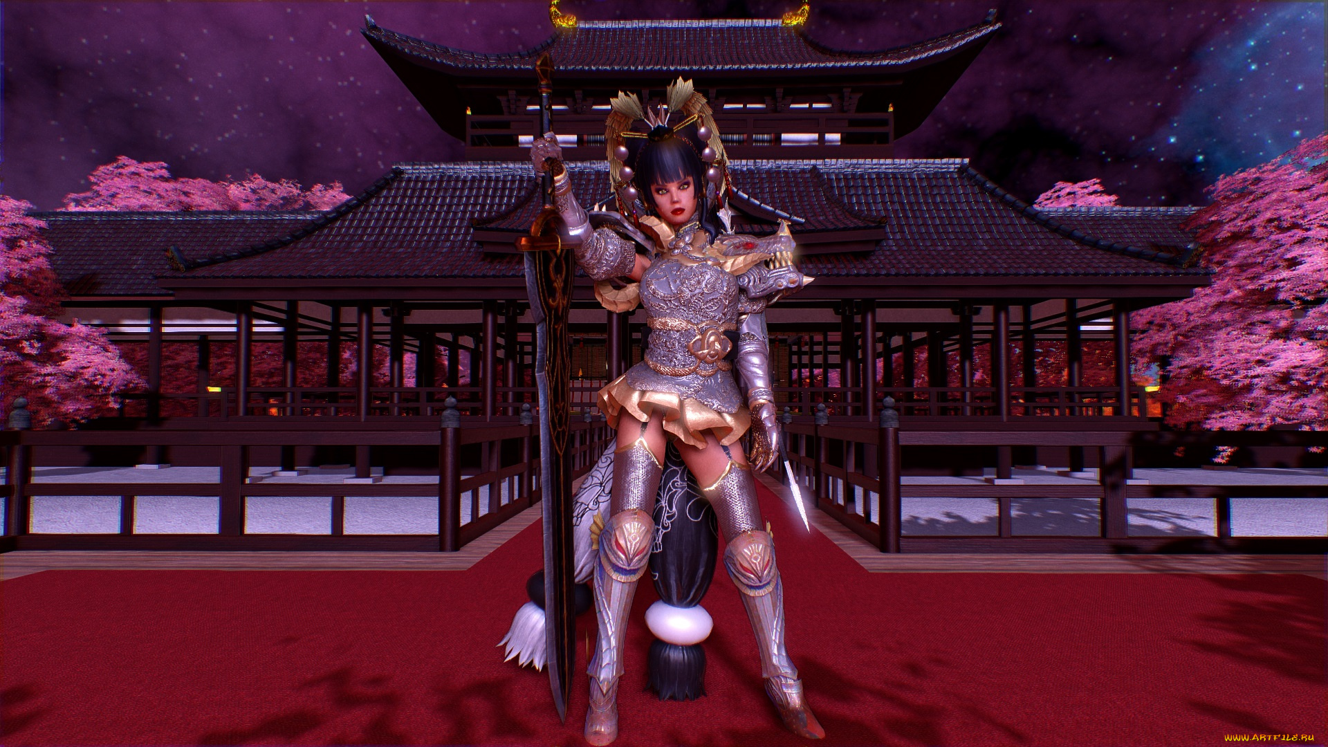 3д, графика, фантазия, , fantasy, фон, взгляд, девушка