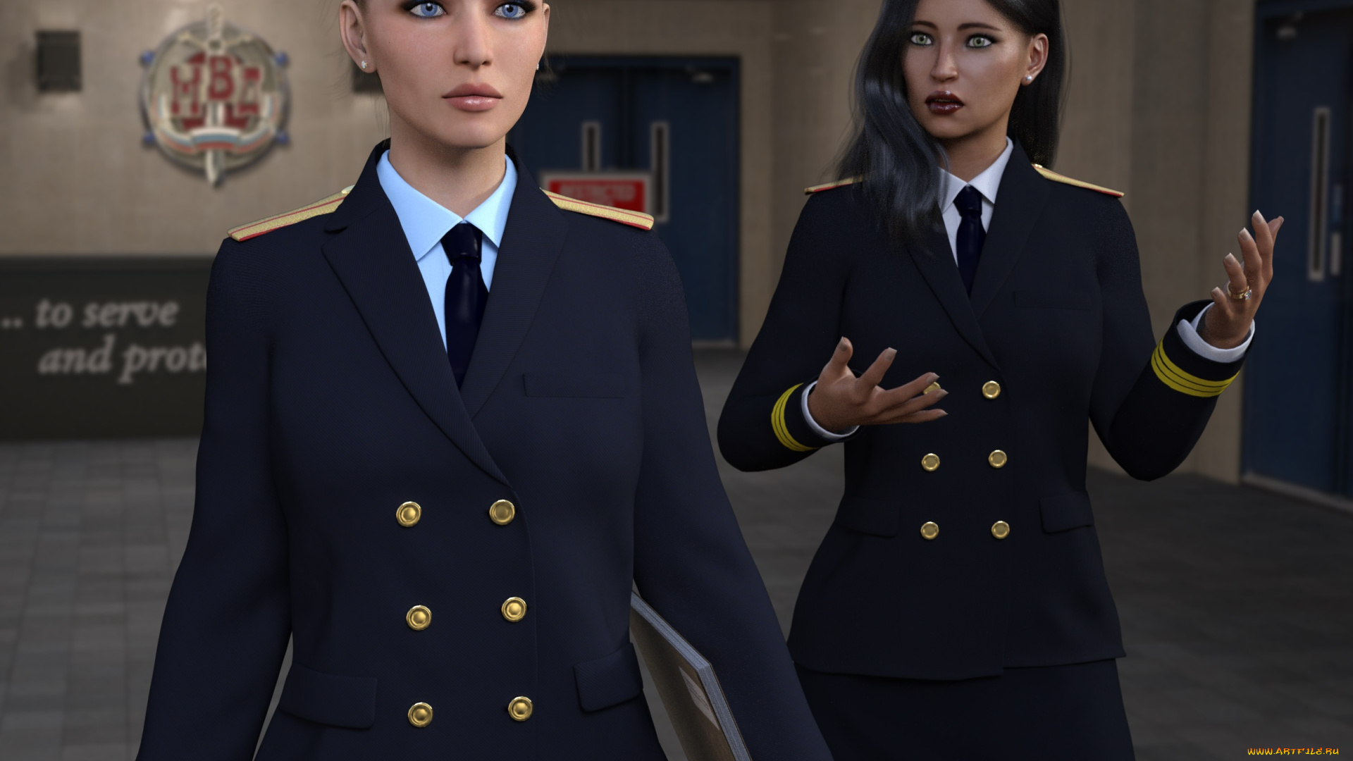 she, wolf, 3д, графика, фантазия, , fantasy, фон, девушки, взгляд