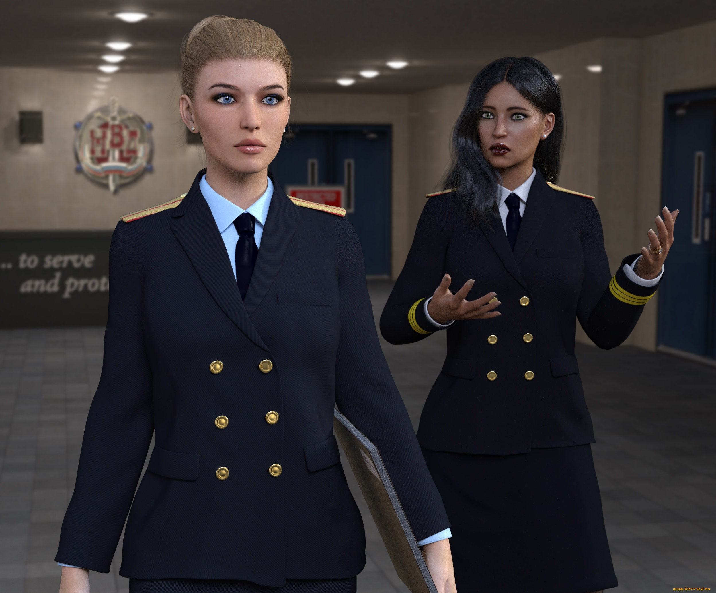 she, wolf, 3д, графика, фантазия, , fantasy, фон, девушки, взгляд