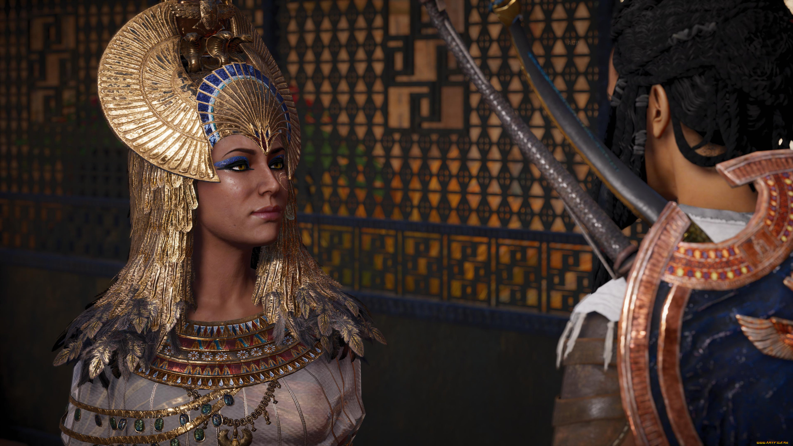 3д, графика, фантазия, , fantasy, фон, взгляд, девушка