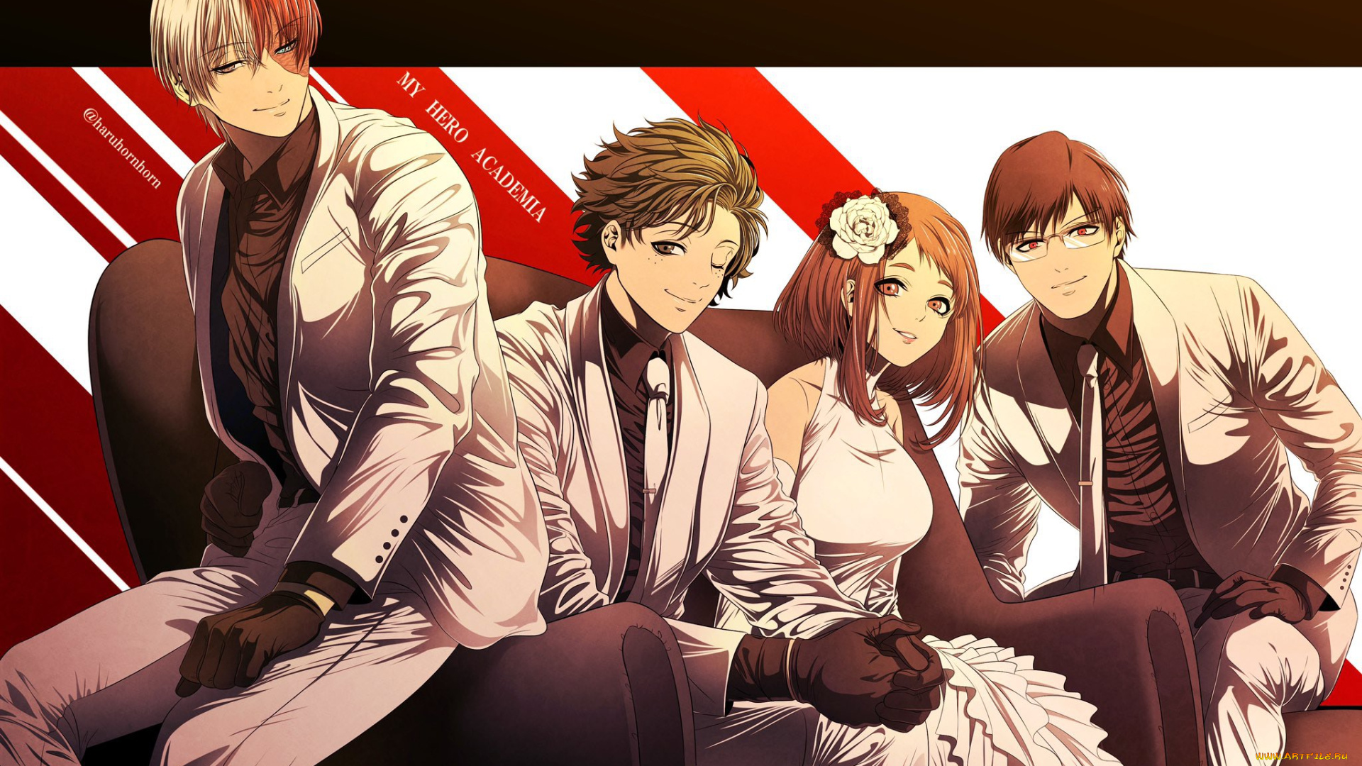 аниме, boku, no, hero, academia, моя, геройская, академия