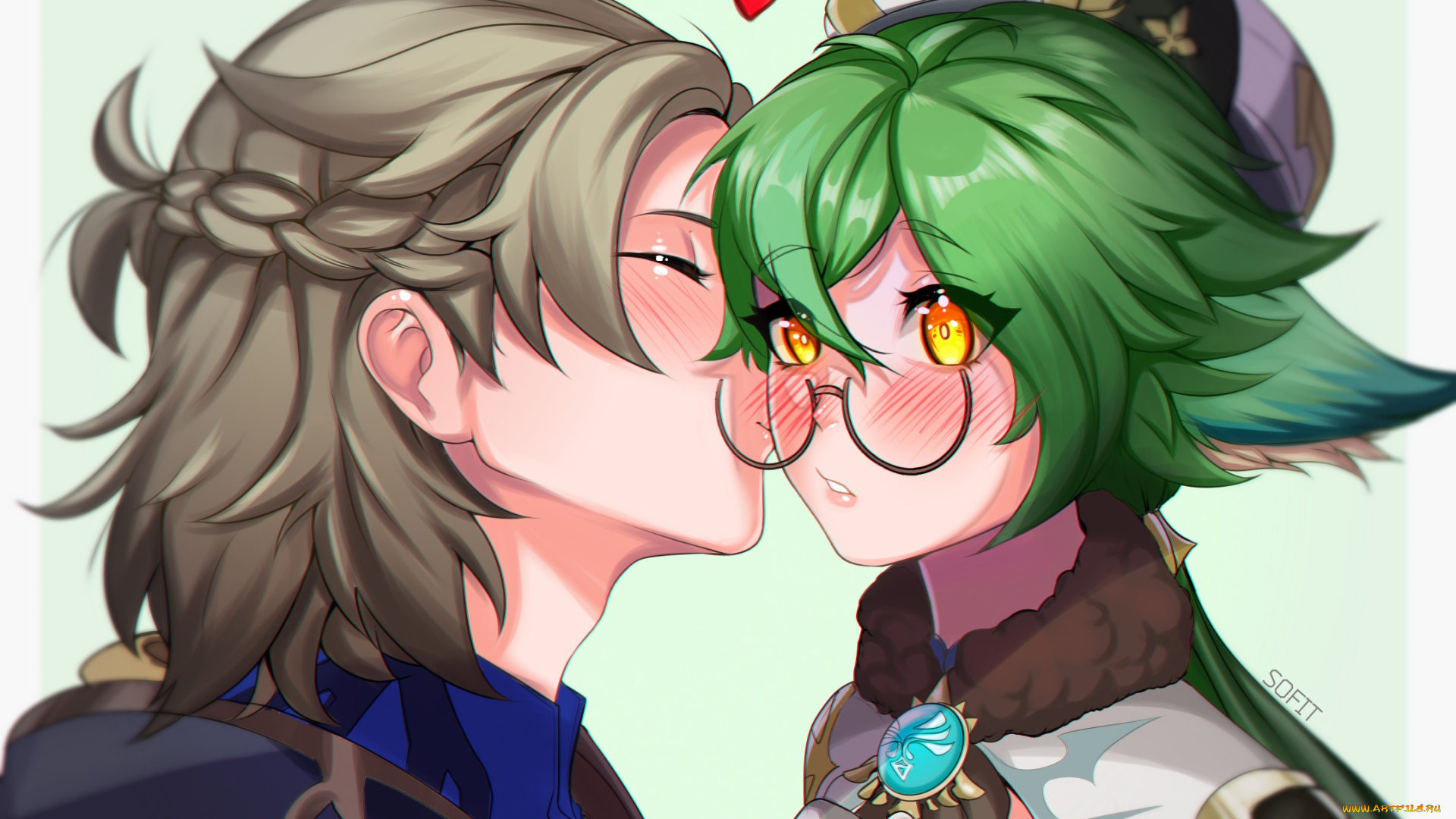 аниме, genshin, impact, genshin, impact