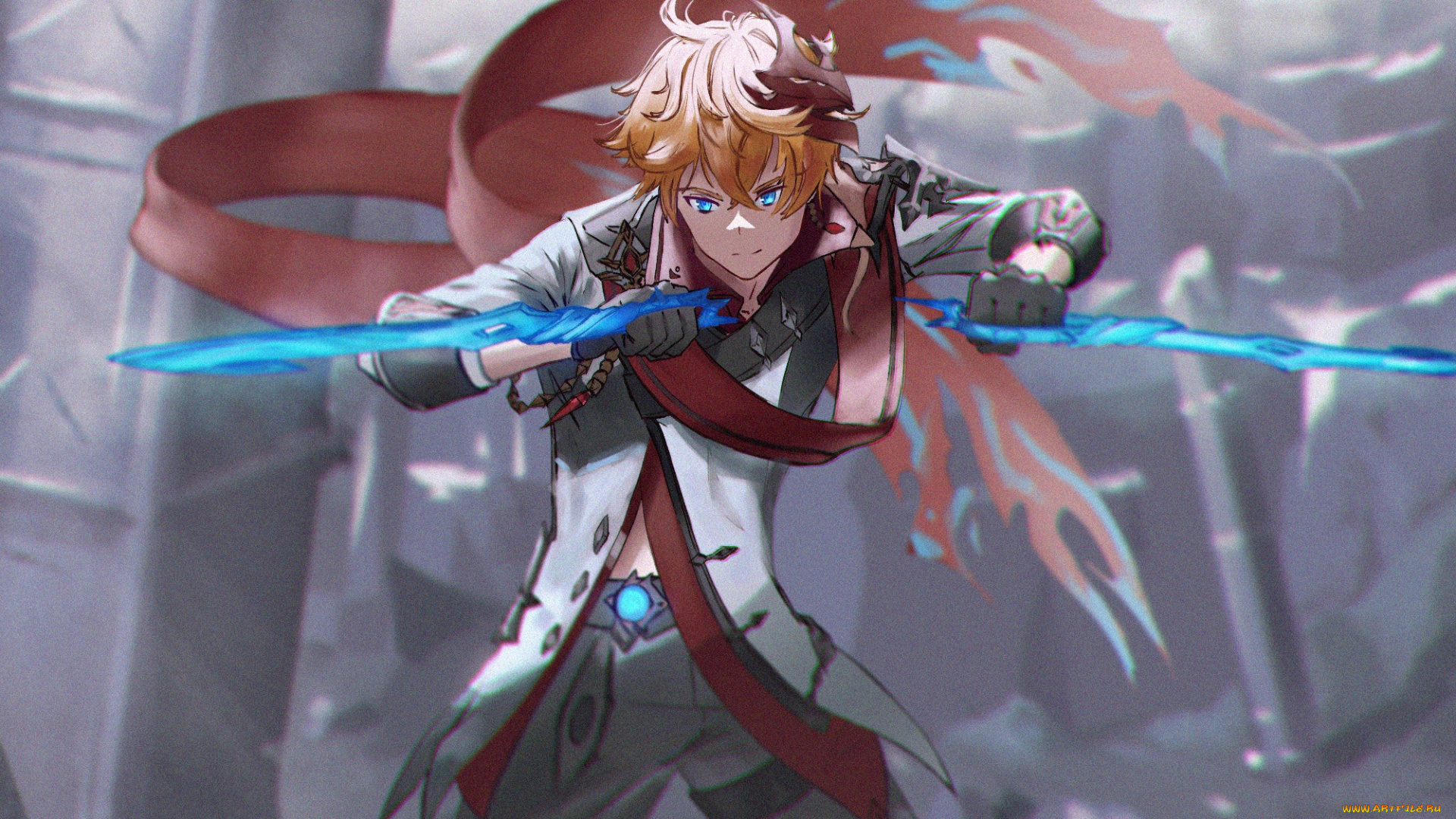 аниме, genshin, impact, genshin, impact