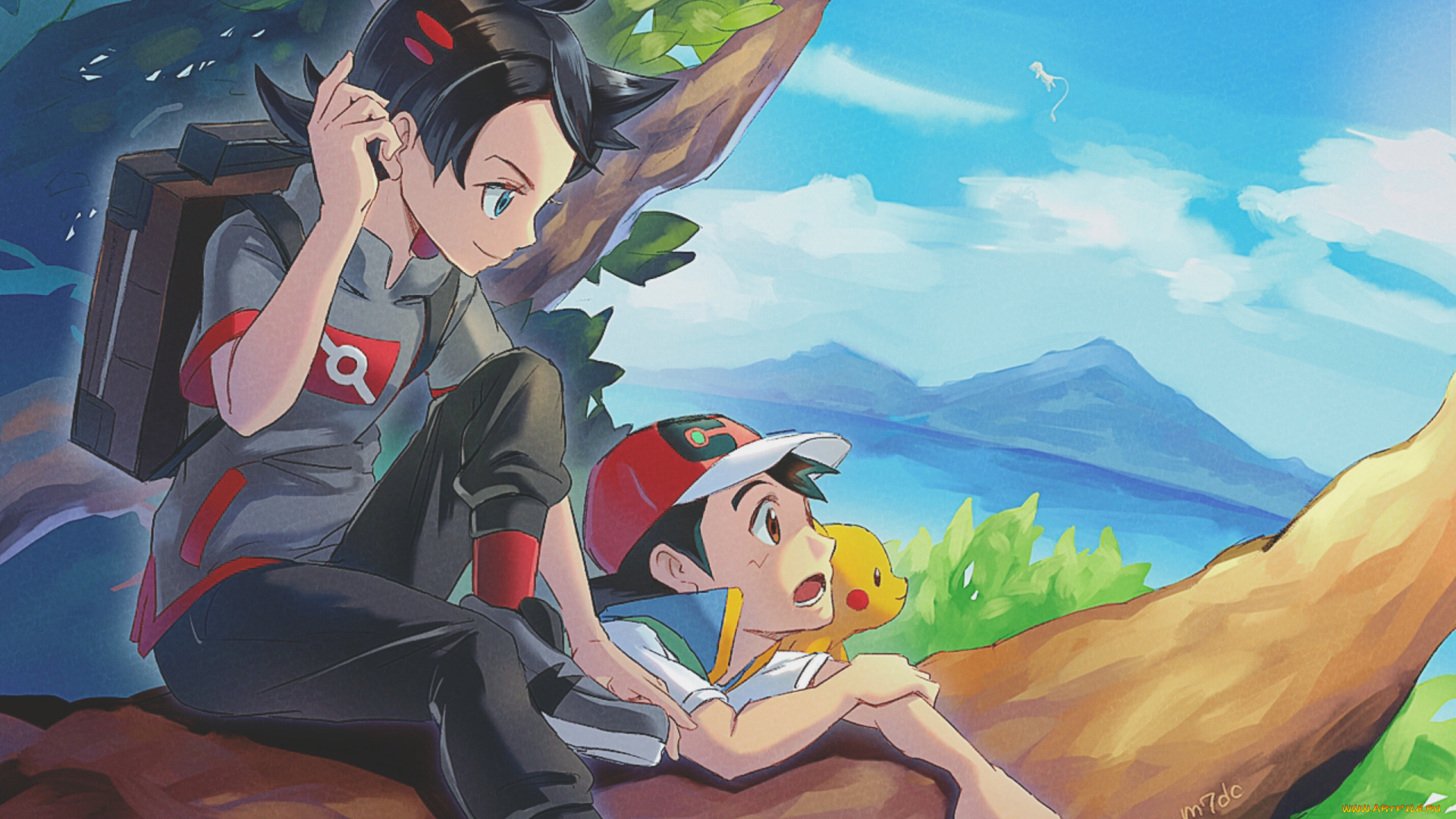 аниме, pokemon, покемон