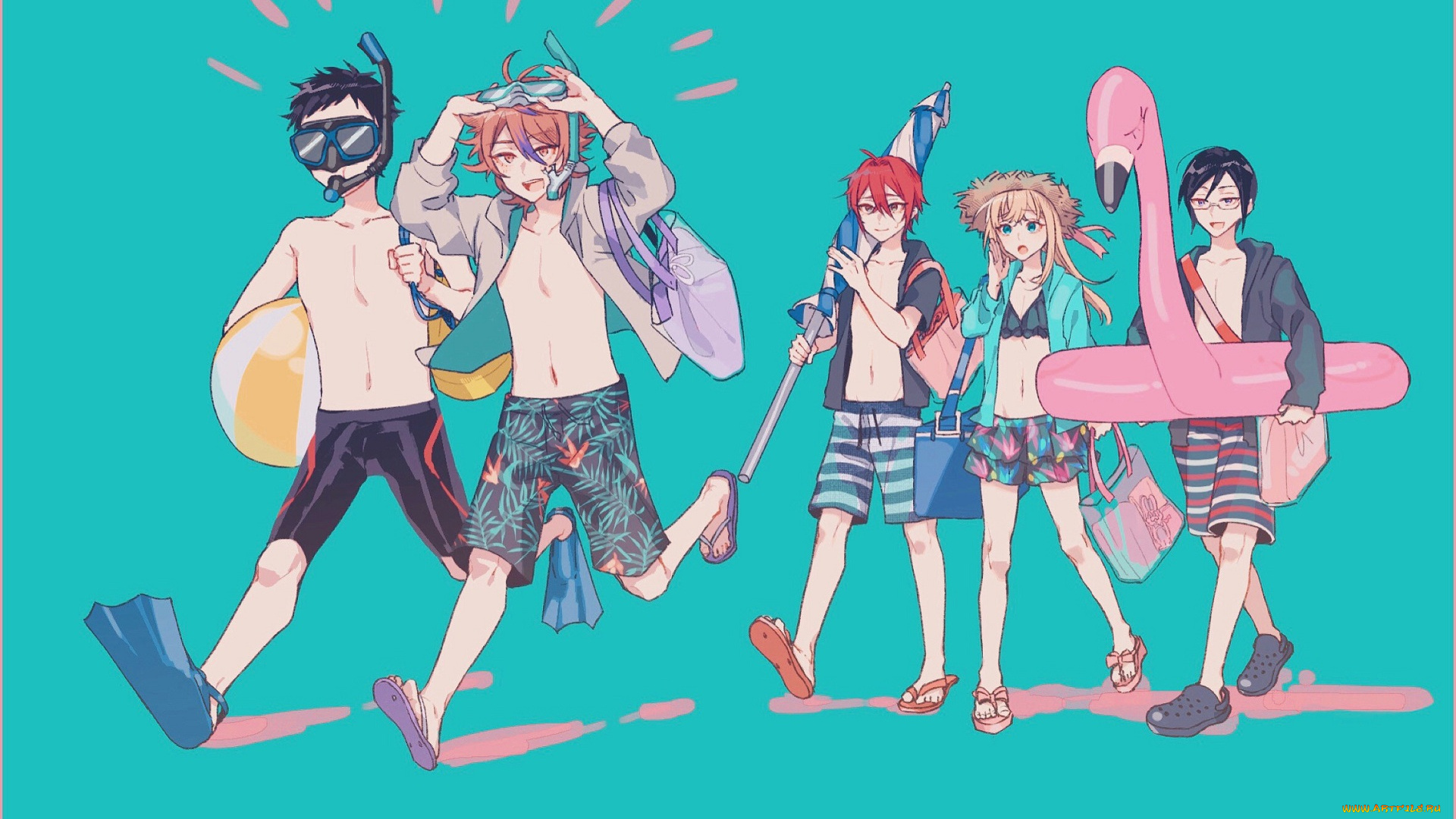 аниме, touken, ranbu, touken, ranbu