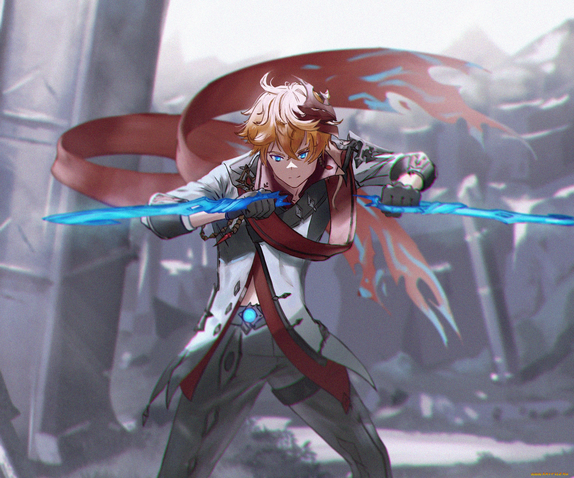 аниме, genshin, impact, genshin, impact