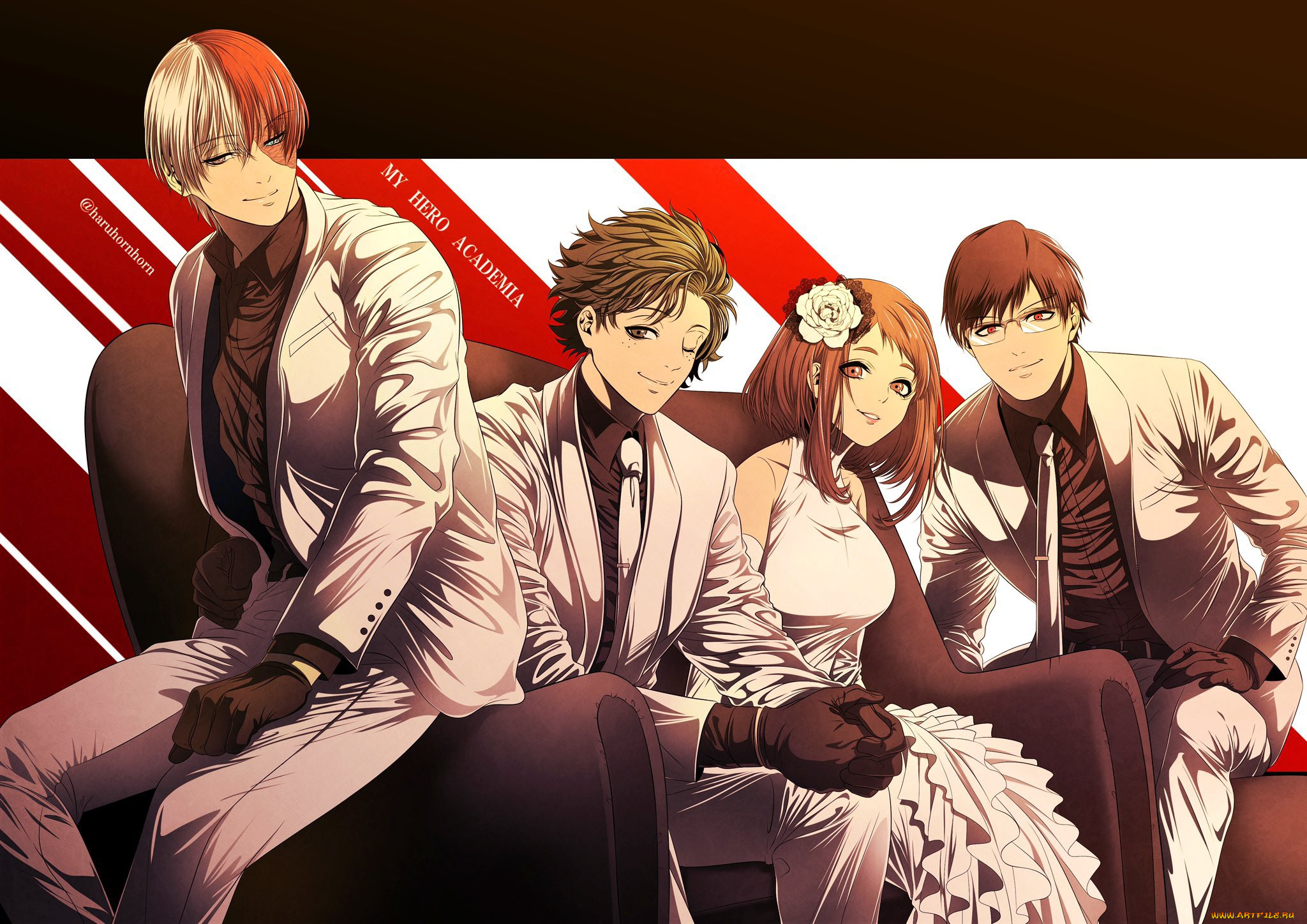 аниме, boku, no, hero, academia, моя, геройская, академия