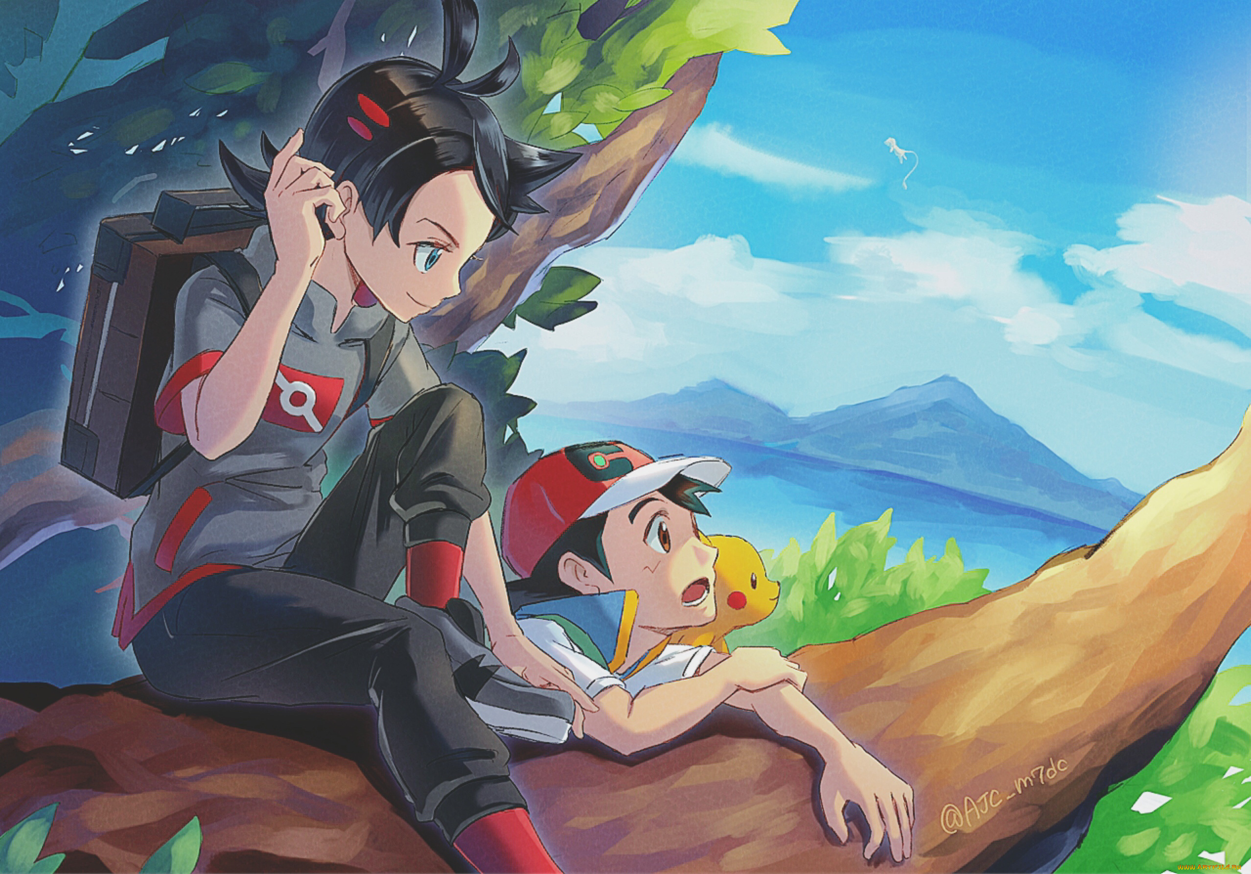 аниме, pokemon, покемон