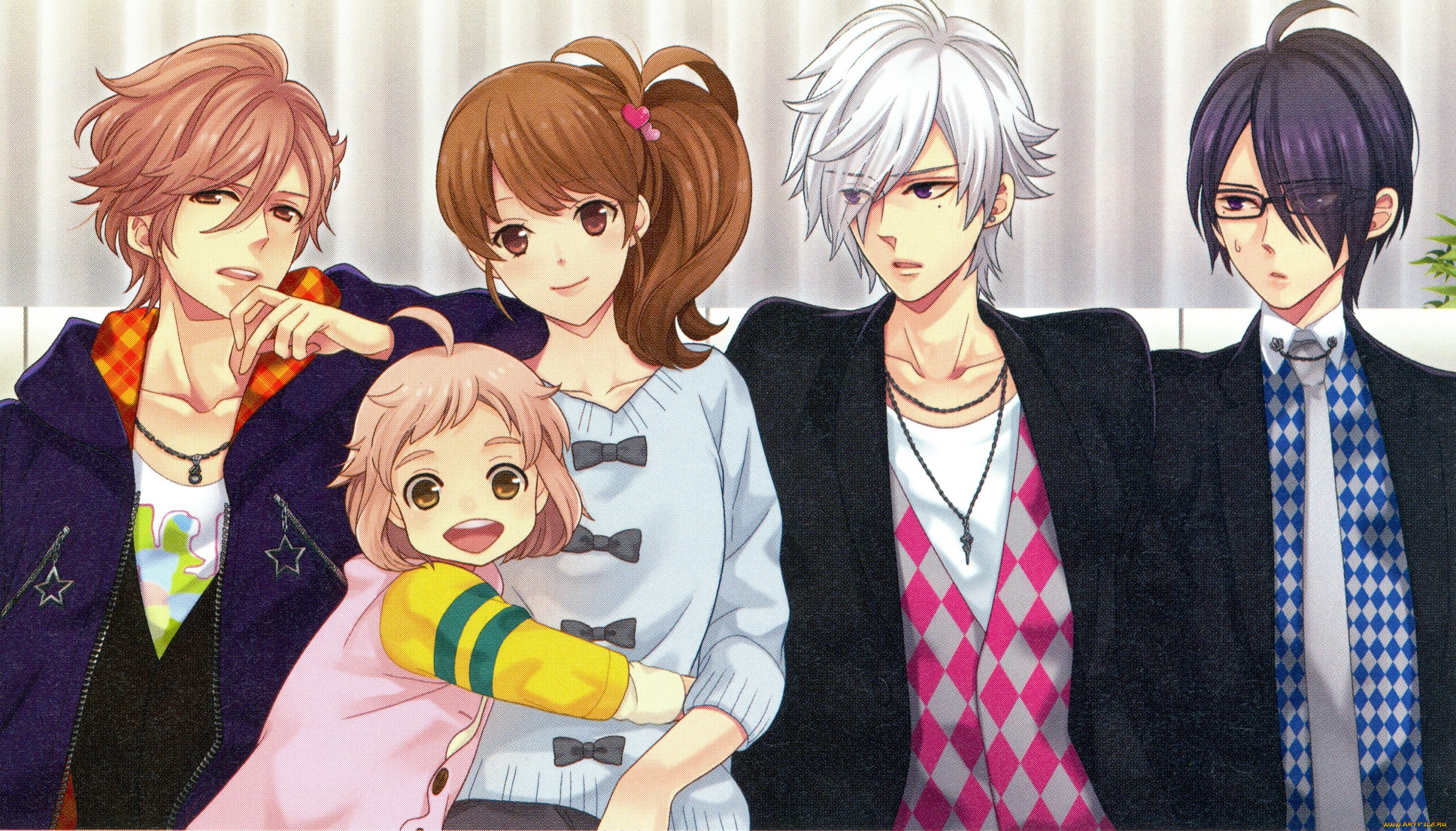аниме, brothers, conflict, brothers, conflict