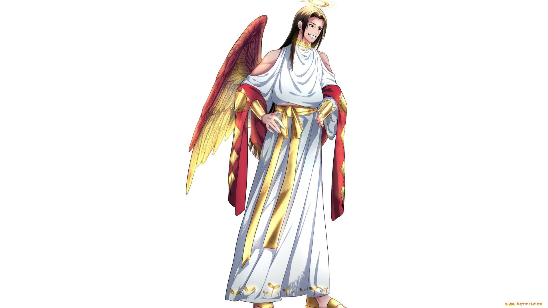 аниме, naruto, хаширама, ангел