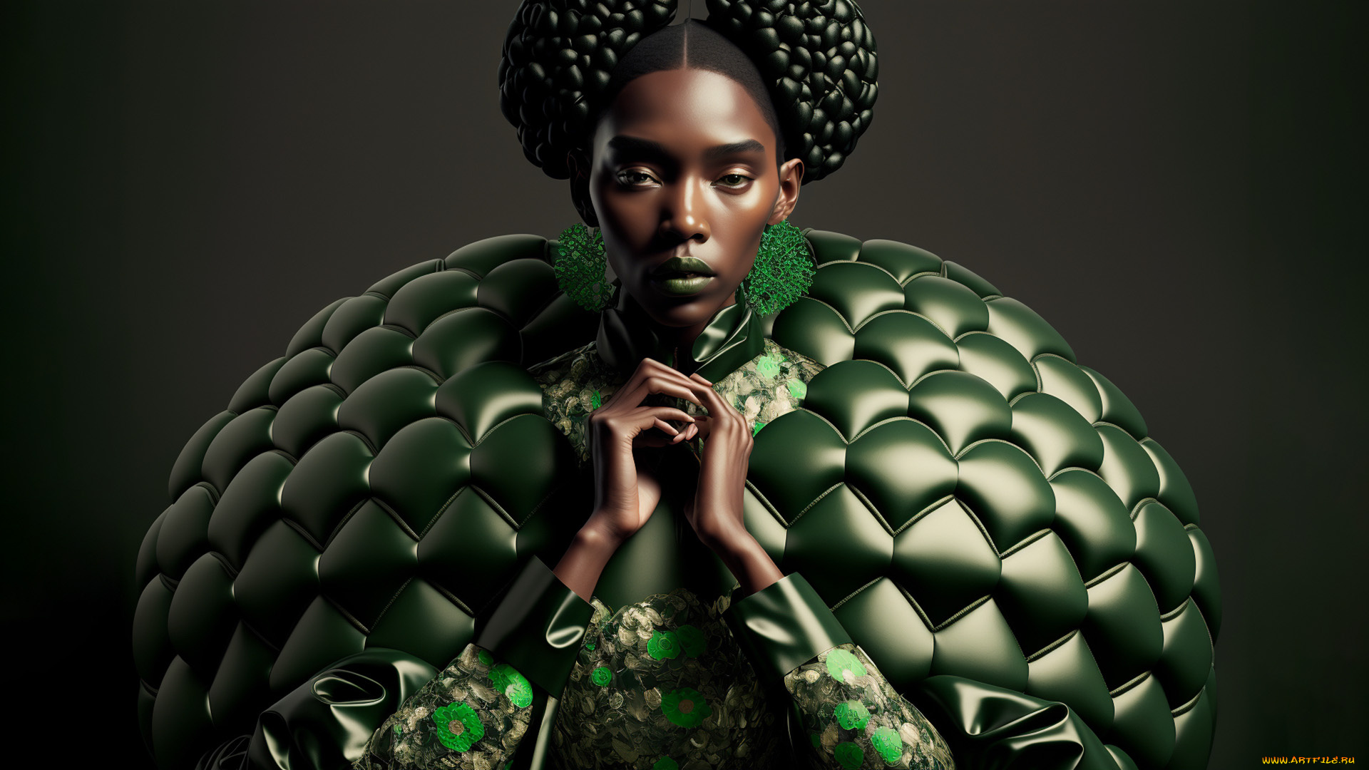 рисованное, люди, нейросетевые, девушки, нейросети