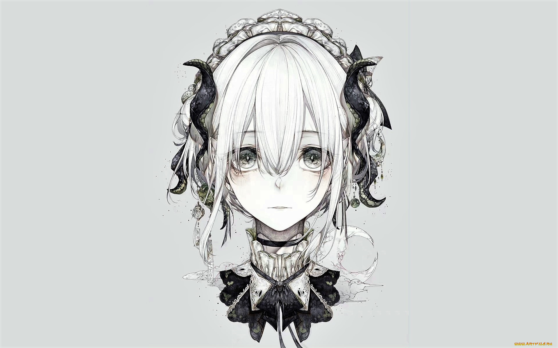 аниме, unknown, , другое, , девочка, лицо