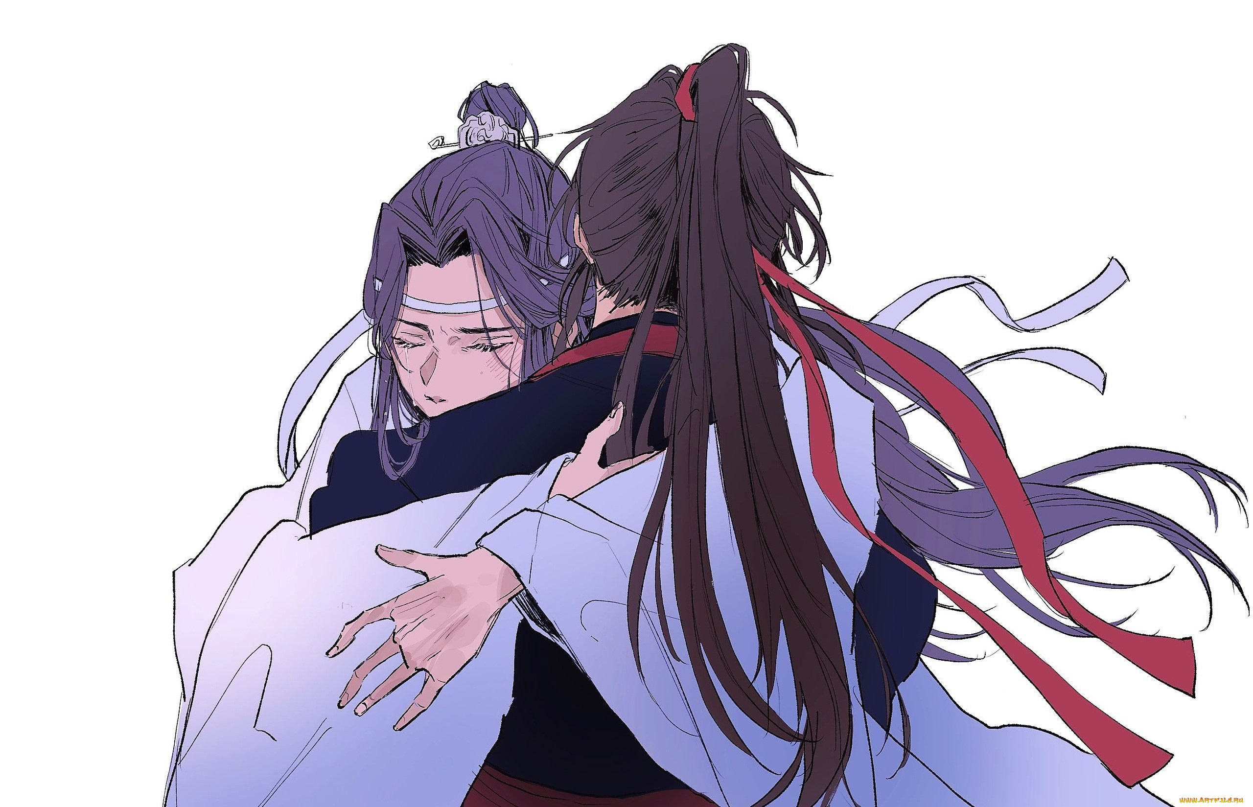 аниме, mo, dao, zu, shi, вэй, усянь, лань, ванцзи