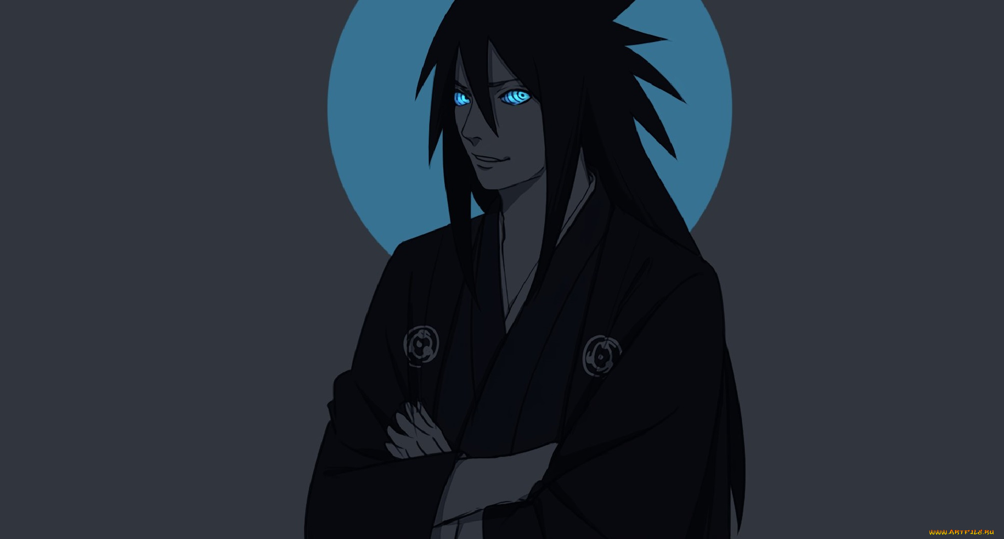 аниме, naruto, мадара, учиха