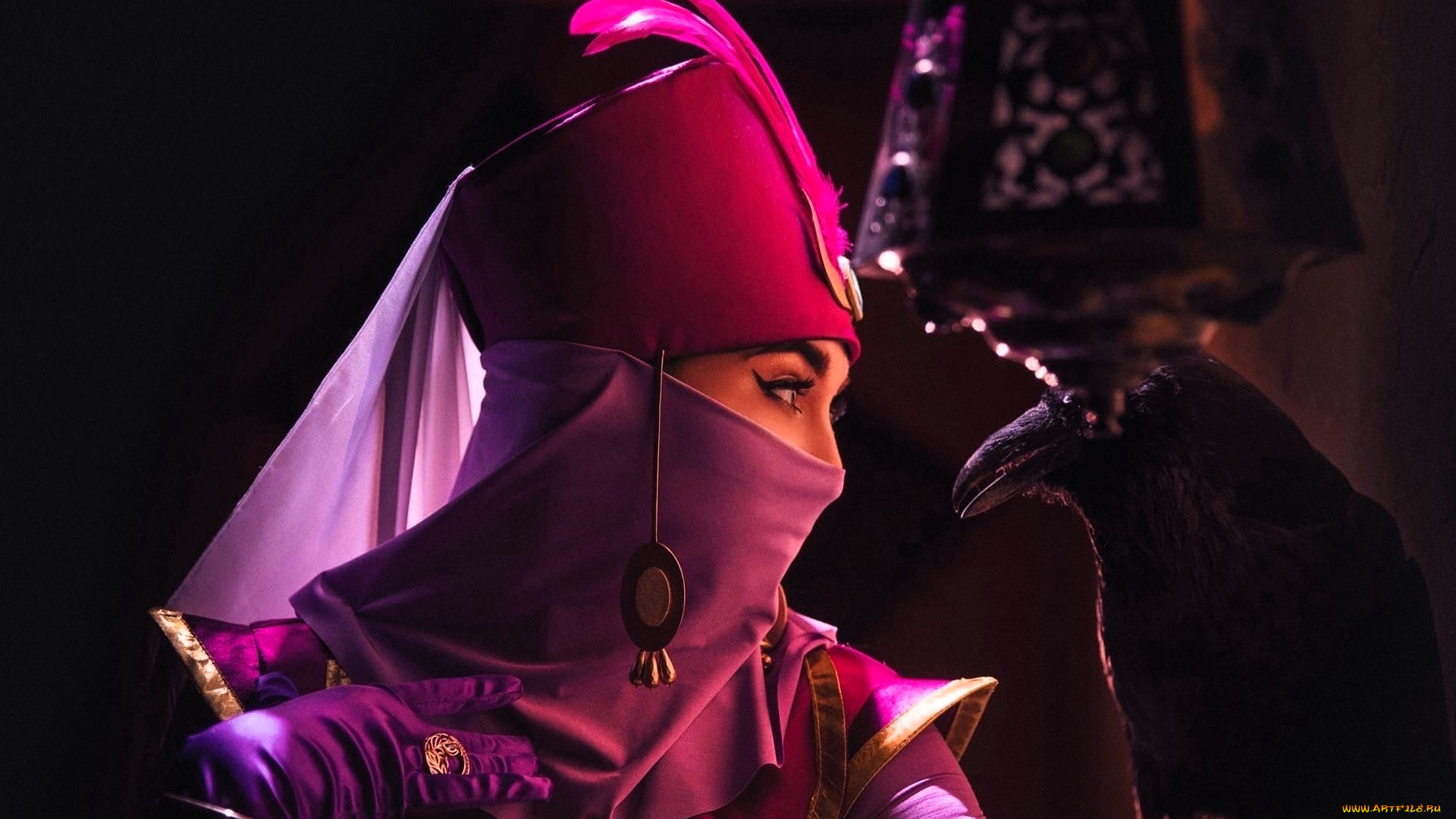 девушки, анна, шаховская, образ, косплей, наряд, костюм, ворон