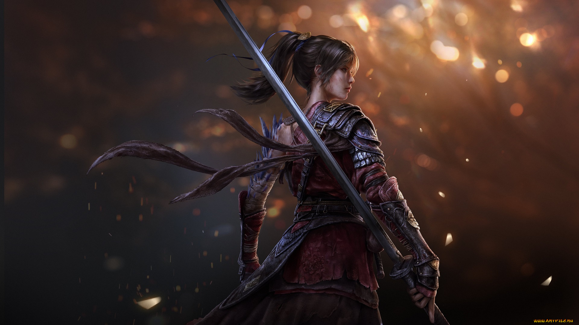 wuchang, , fallen, feathers, видео, игры, fallen, feathers