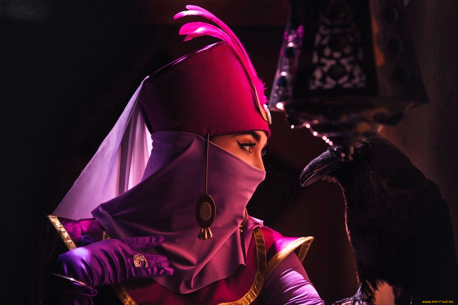 девушки, анна, шаховская, образ, косплей, наряд, костюм, ворон