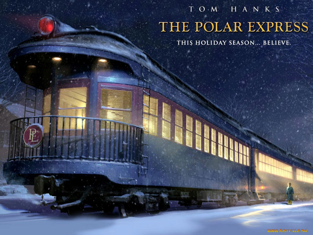 кино, фильмы, the, polar, express