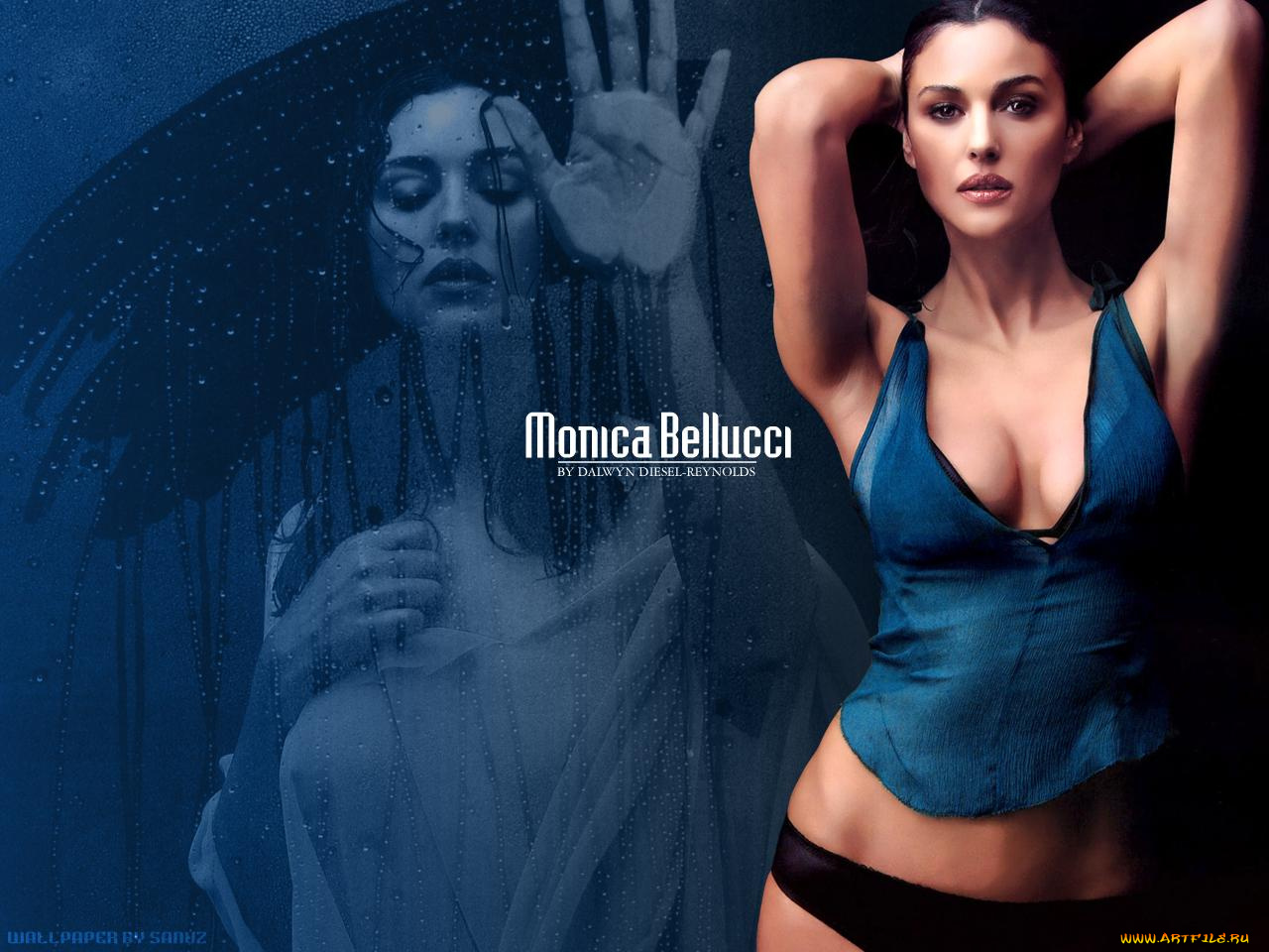 Monica, Bellucci, девушки