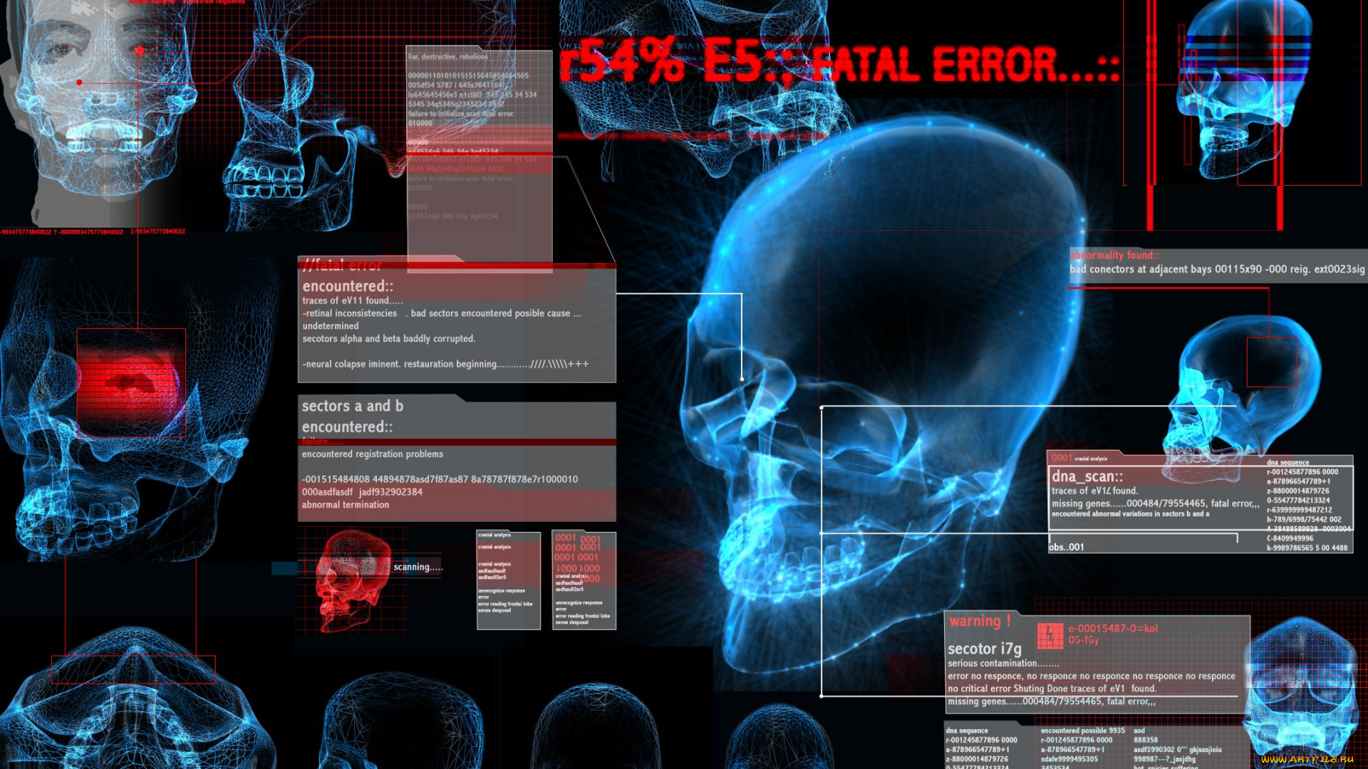 3д, графика, horror, ужас