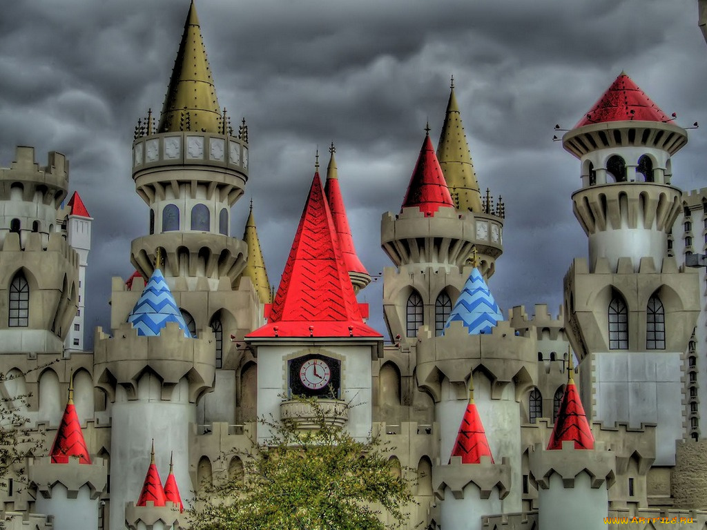 las, vegas, города, лас, вегас, сша