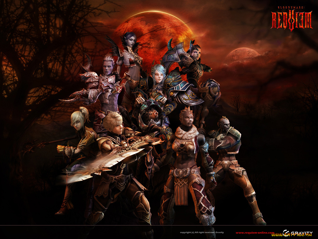видео, игры, requiem, bloodymare