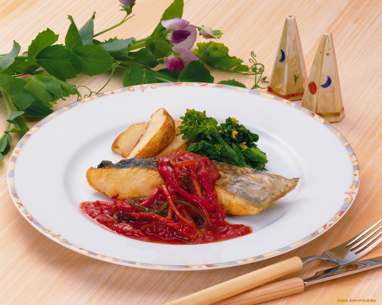 еда, рыбные, блюда, морепродуктами