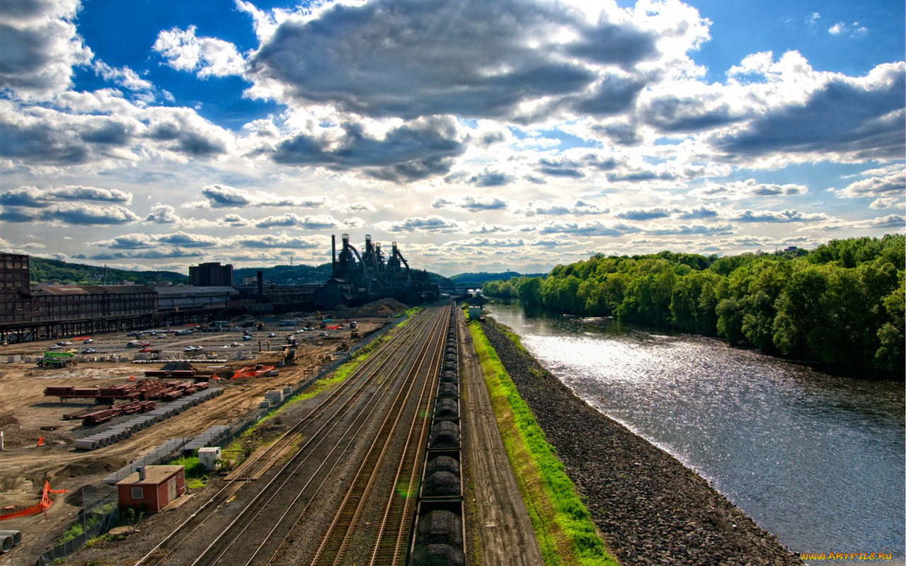 города, пейзажи