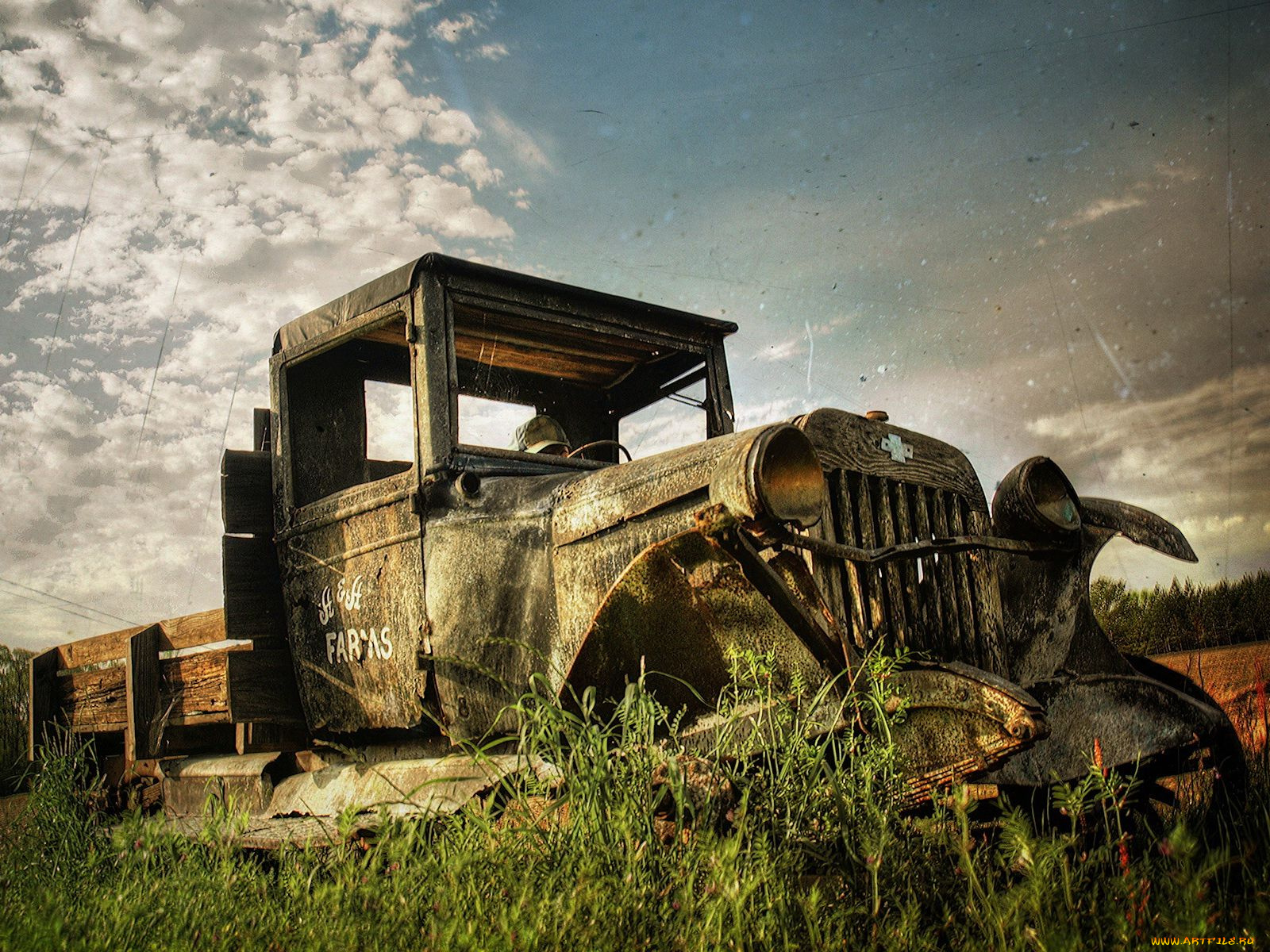 разное, развалины, руины, металлолом