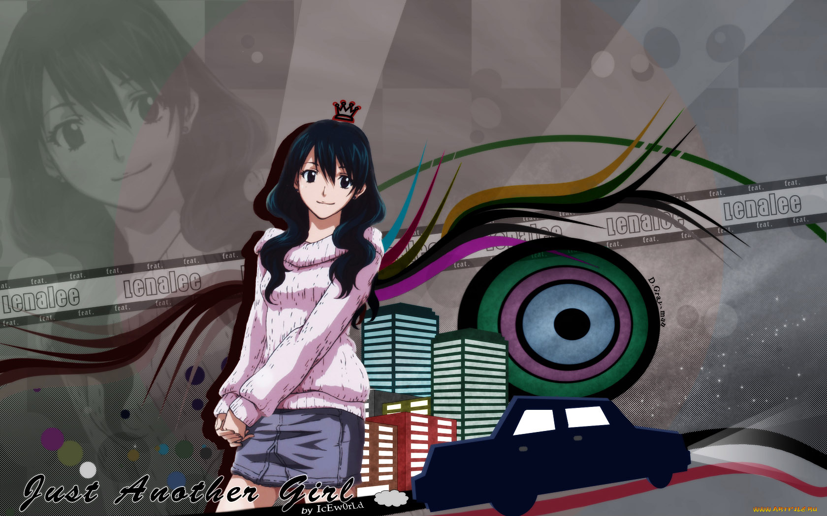 аниме, gray, man