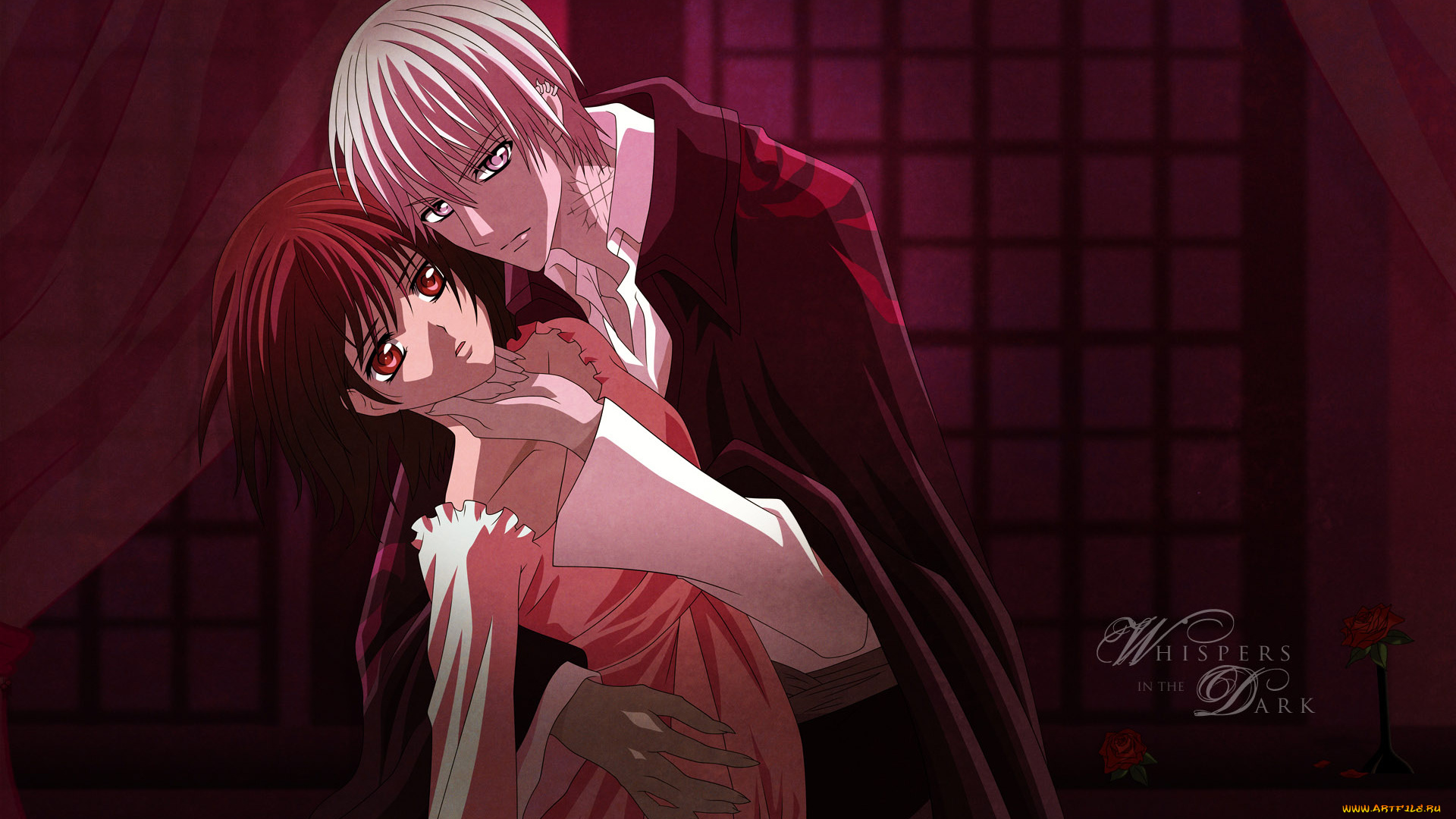 аниме, vampire, knight