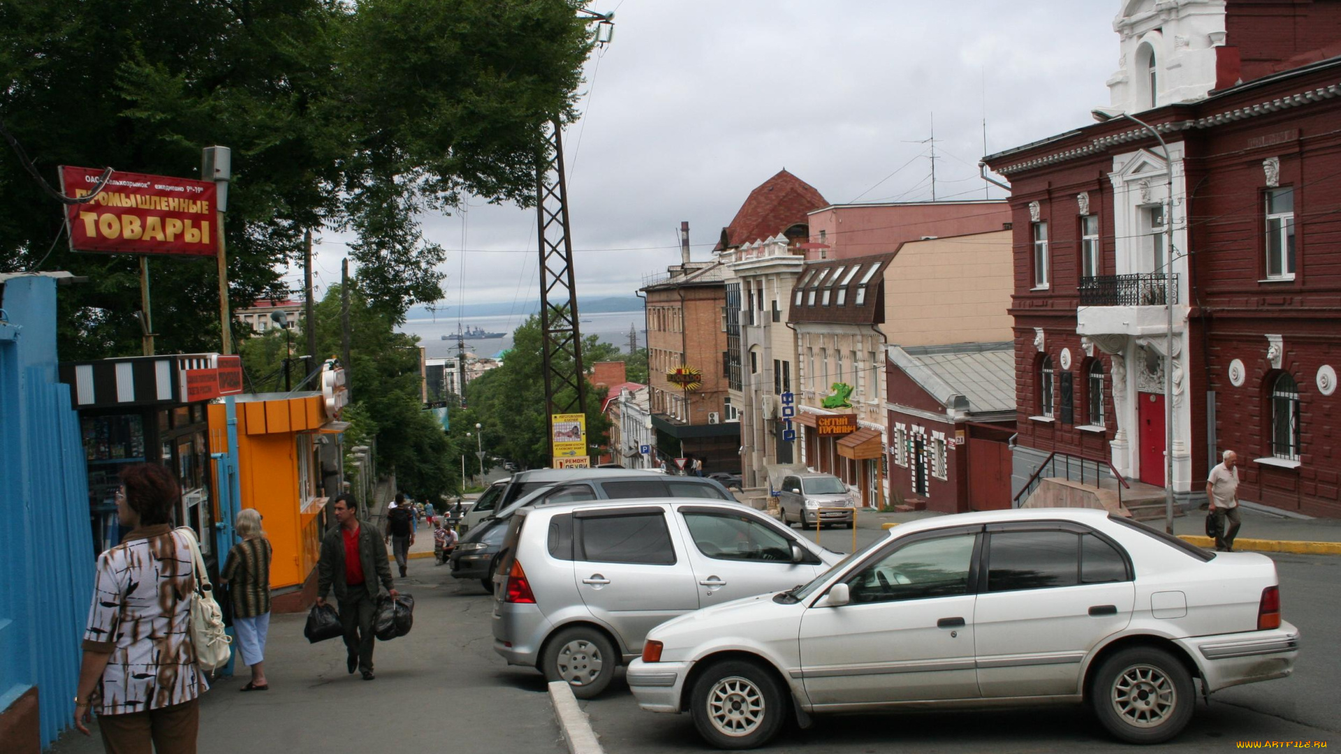 владивосток, города, улицы, площади, набережные