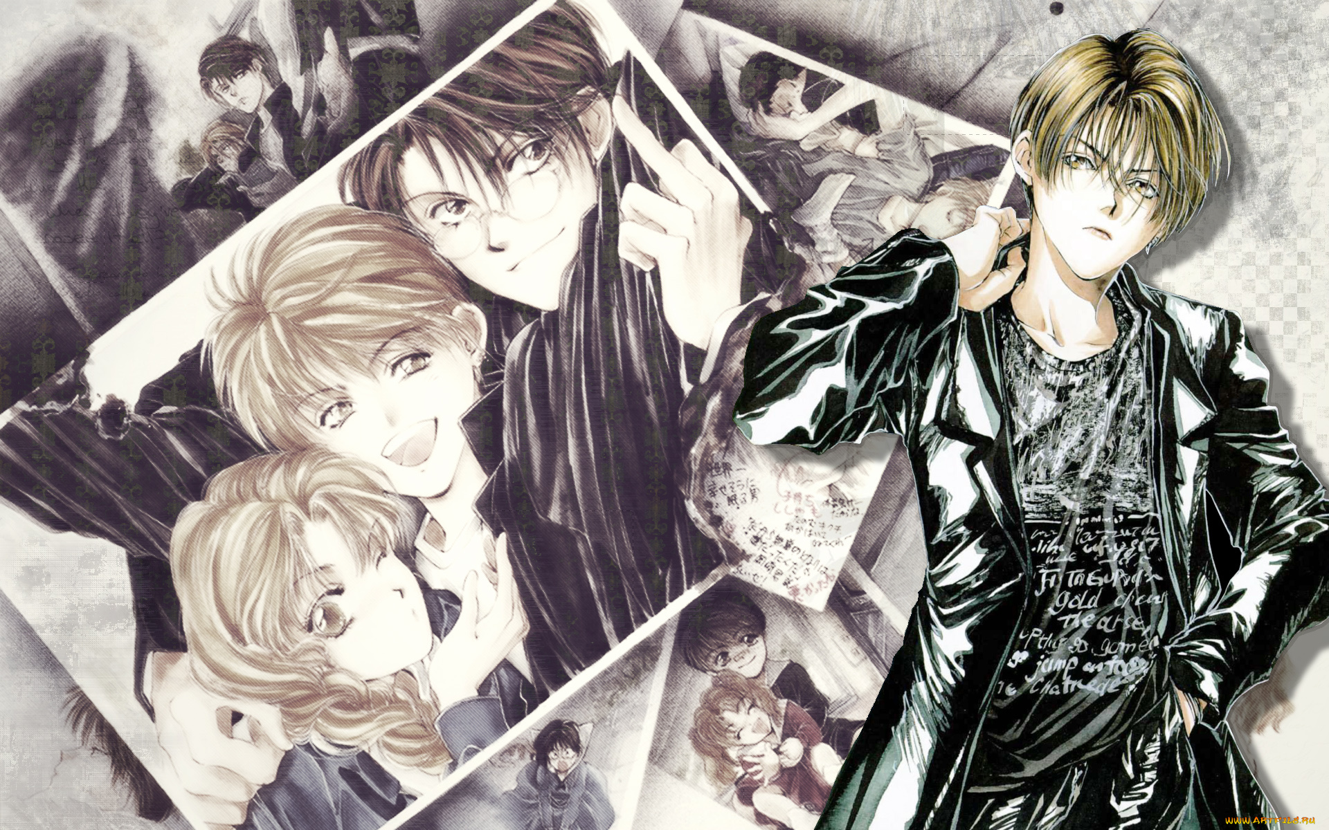 аниме, angel, sanctuary