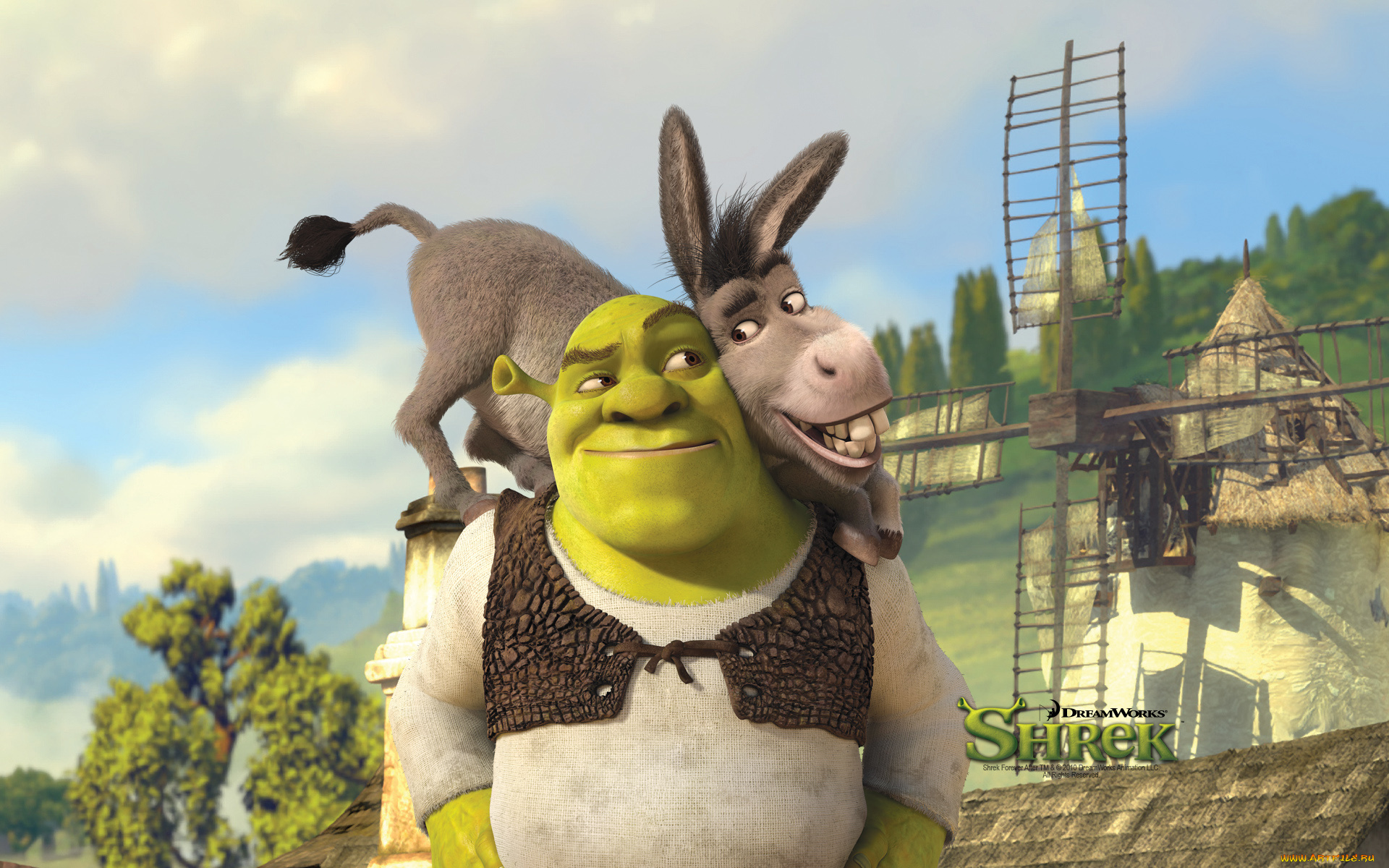 мультфильмы, shrek, forever, after