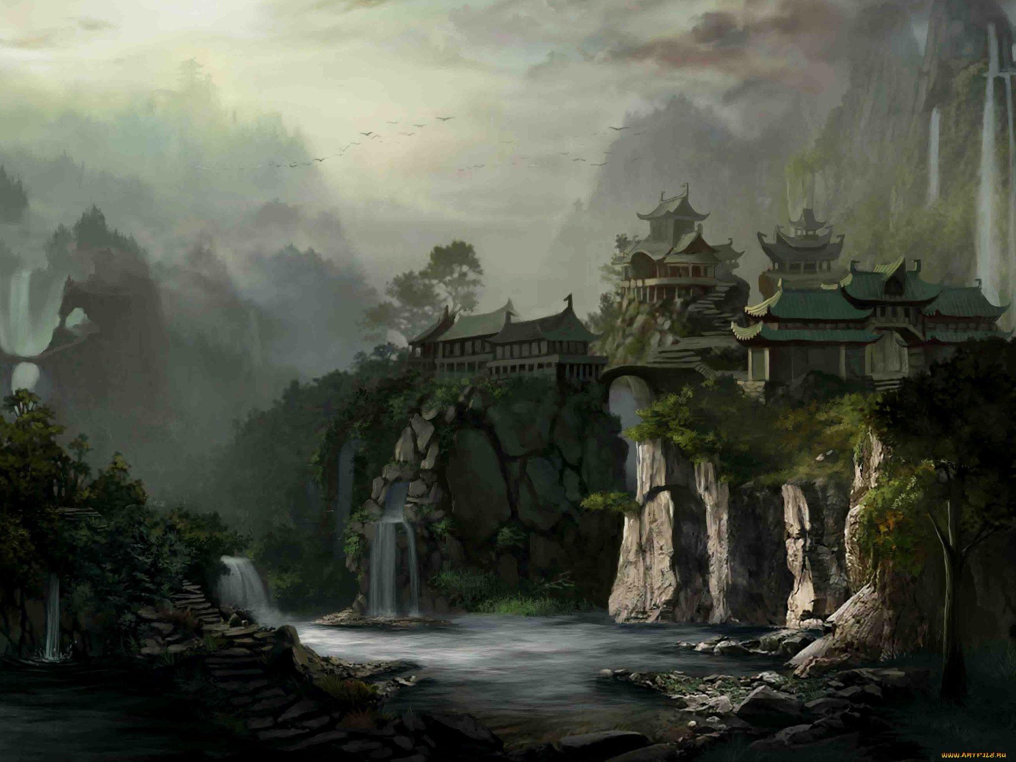 фэнтези, пейзажи