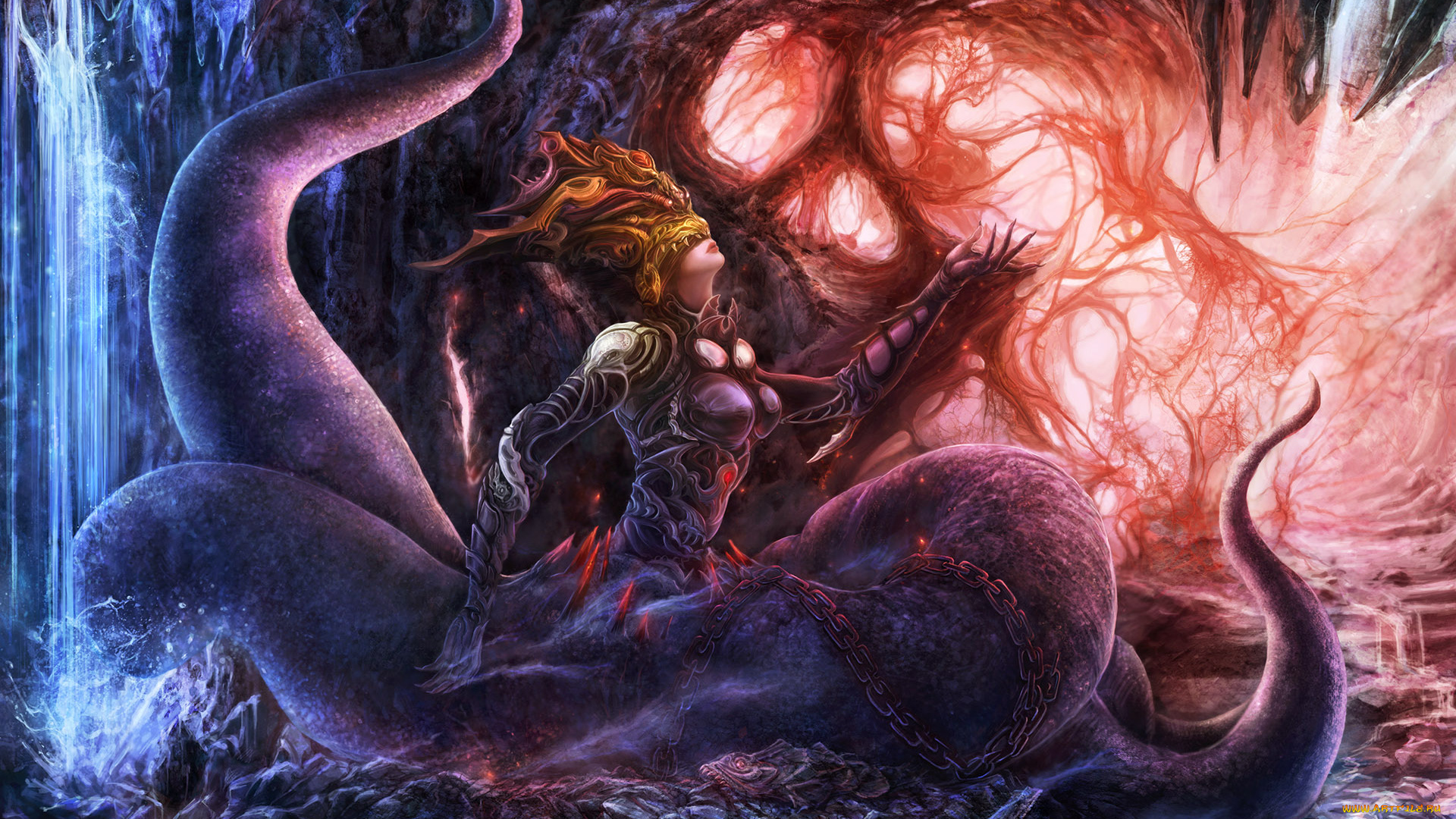 wang, xu, фэнтези, существа