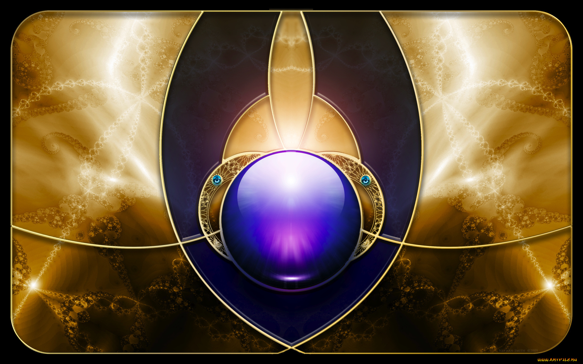 3д, графика, fractal, фракталы, узор, цвета, фон