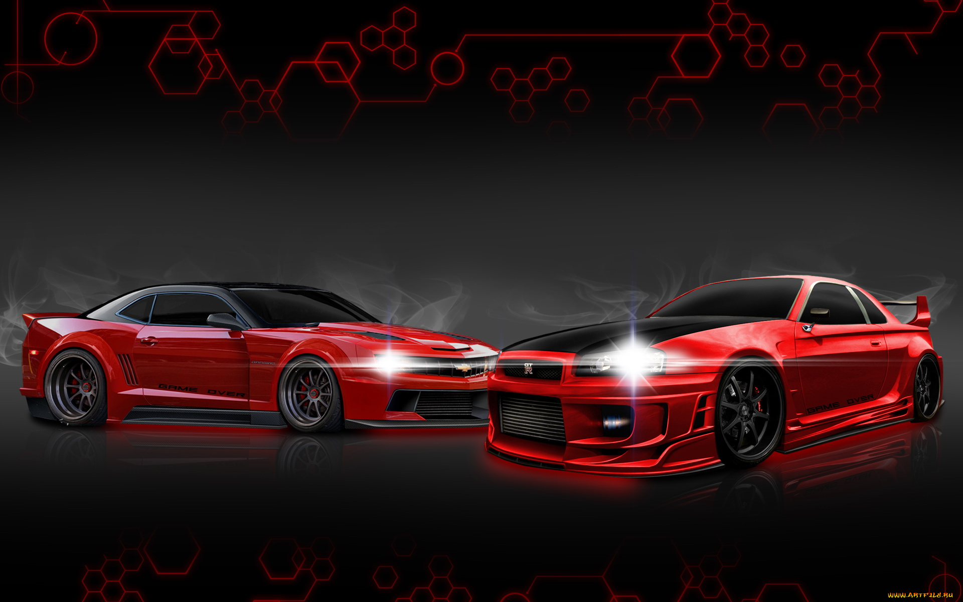 автомобили, виртуальный, тюнинг, авто