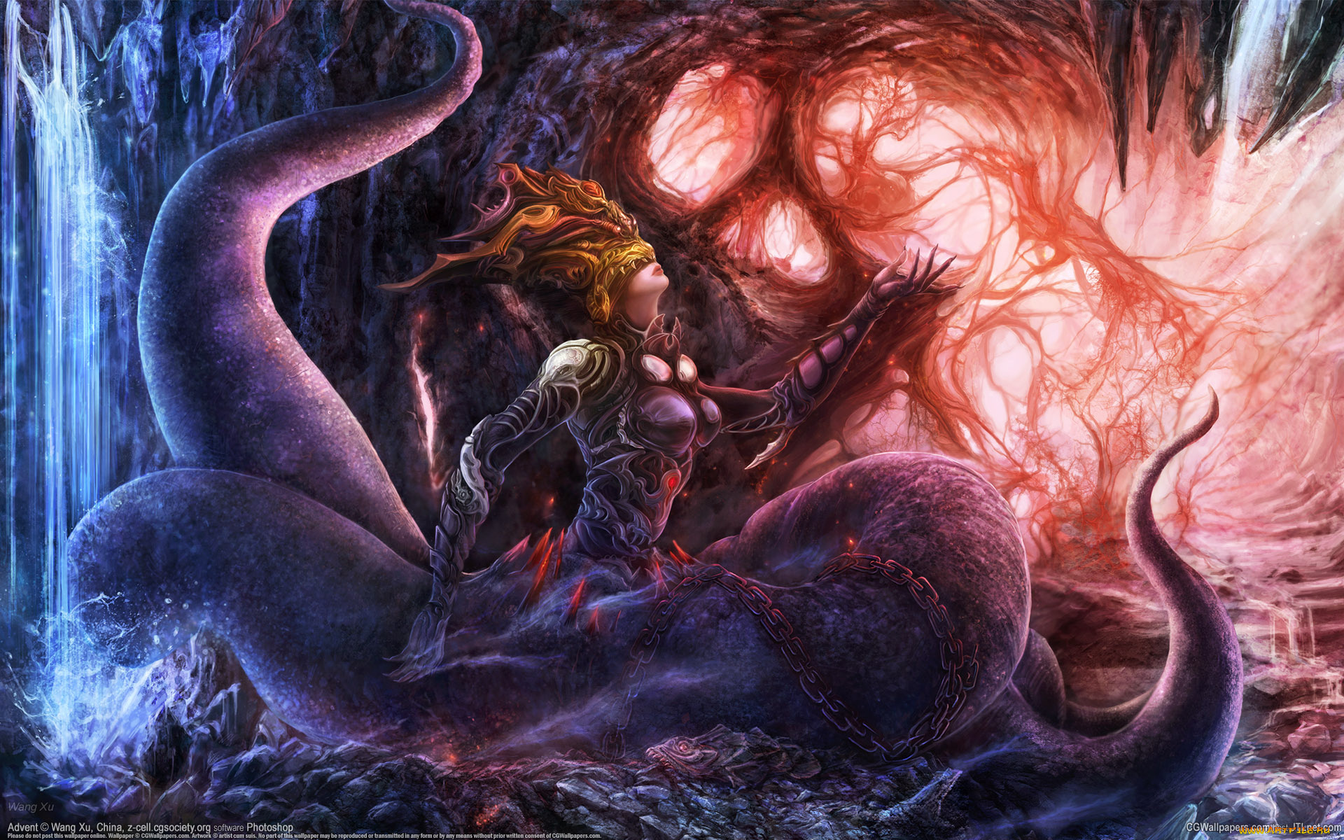 wang, xu, фэнтези, существа