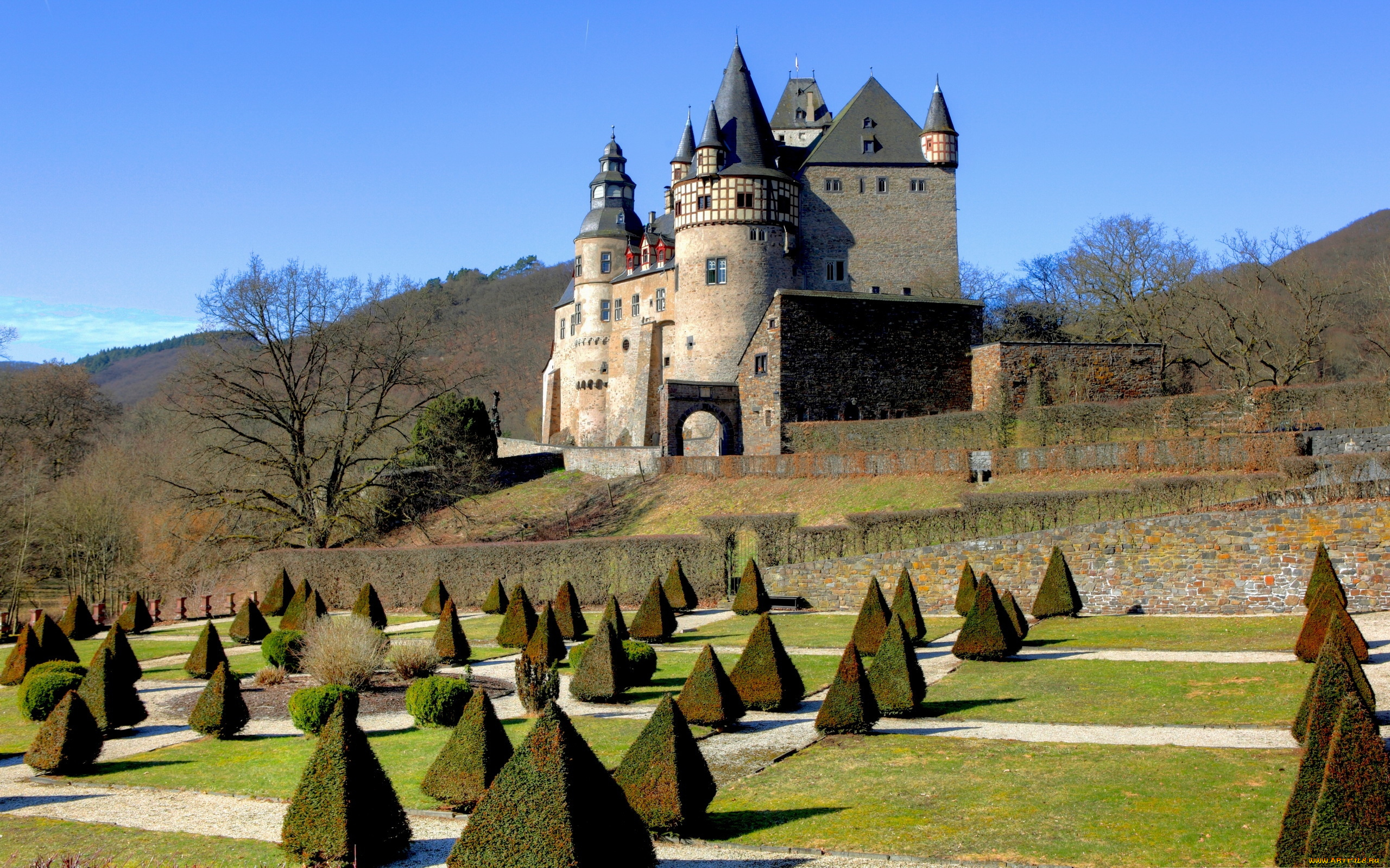 города, дворцы, замки, крепости, замок, парк, красота