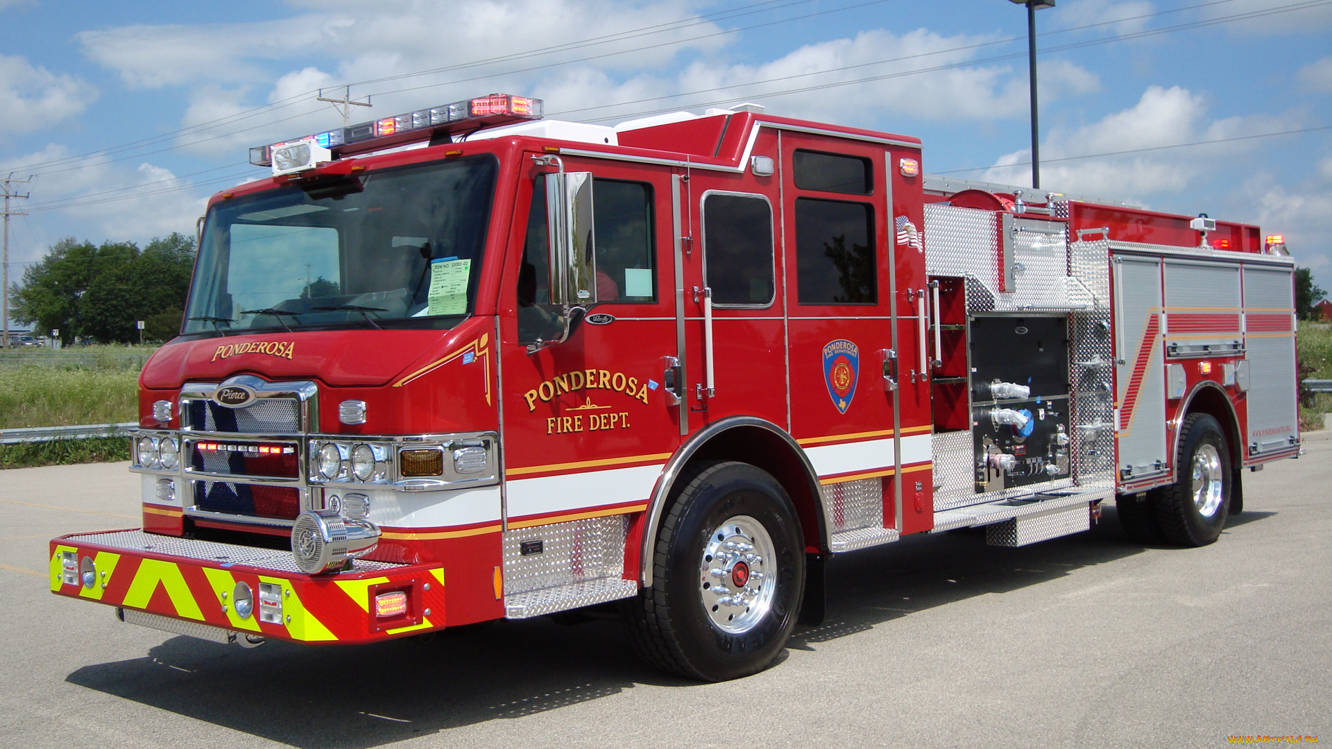 автомобили, пожарные, машины, автомобиль, пожарный, красный, колеса, дорога