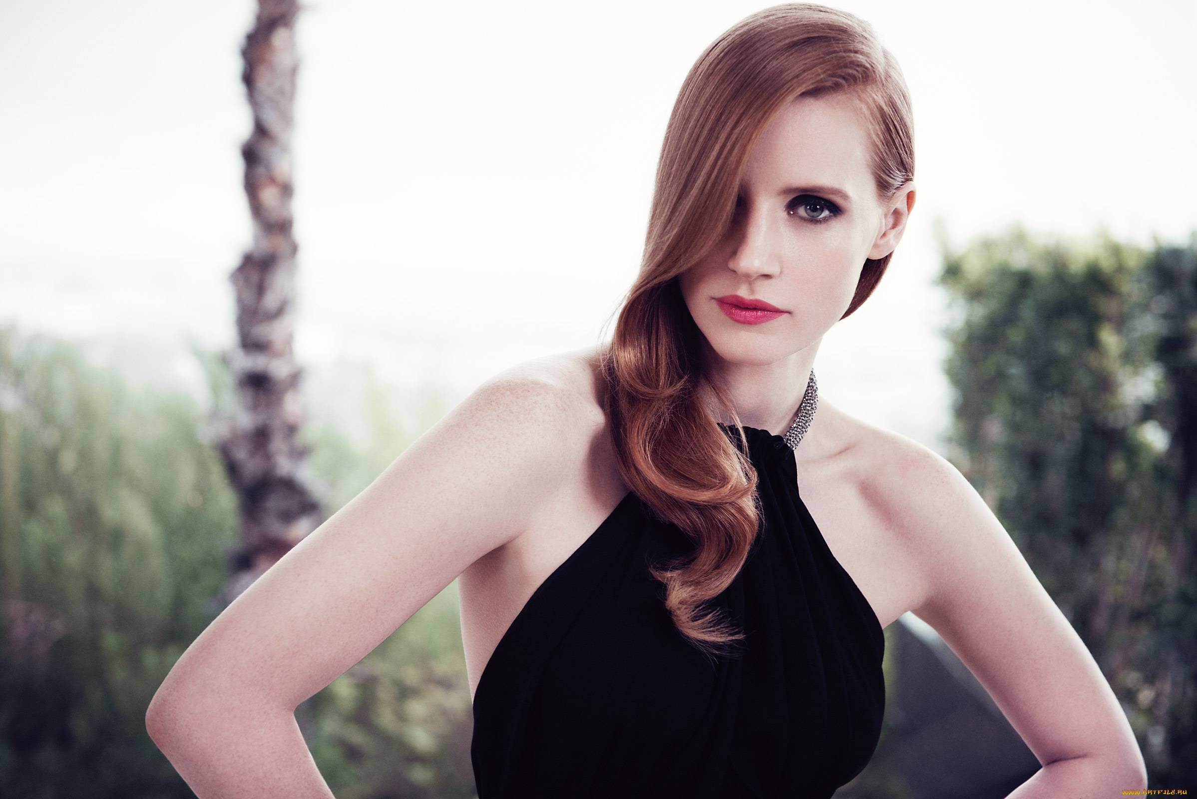 Jessica, Chastain, девушки, модель, рыжая