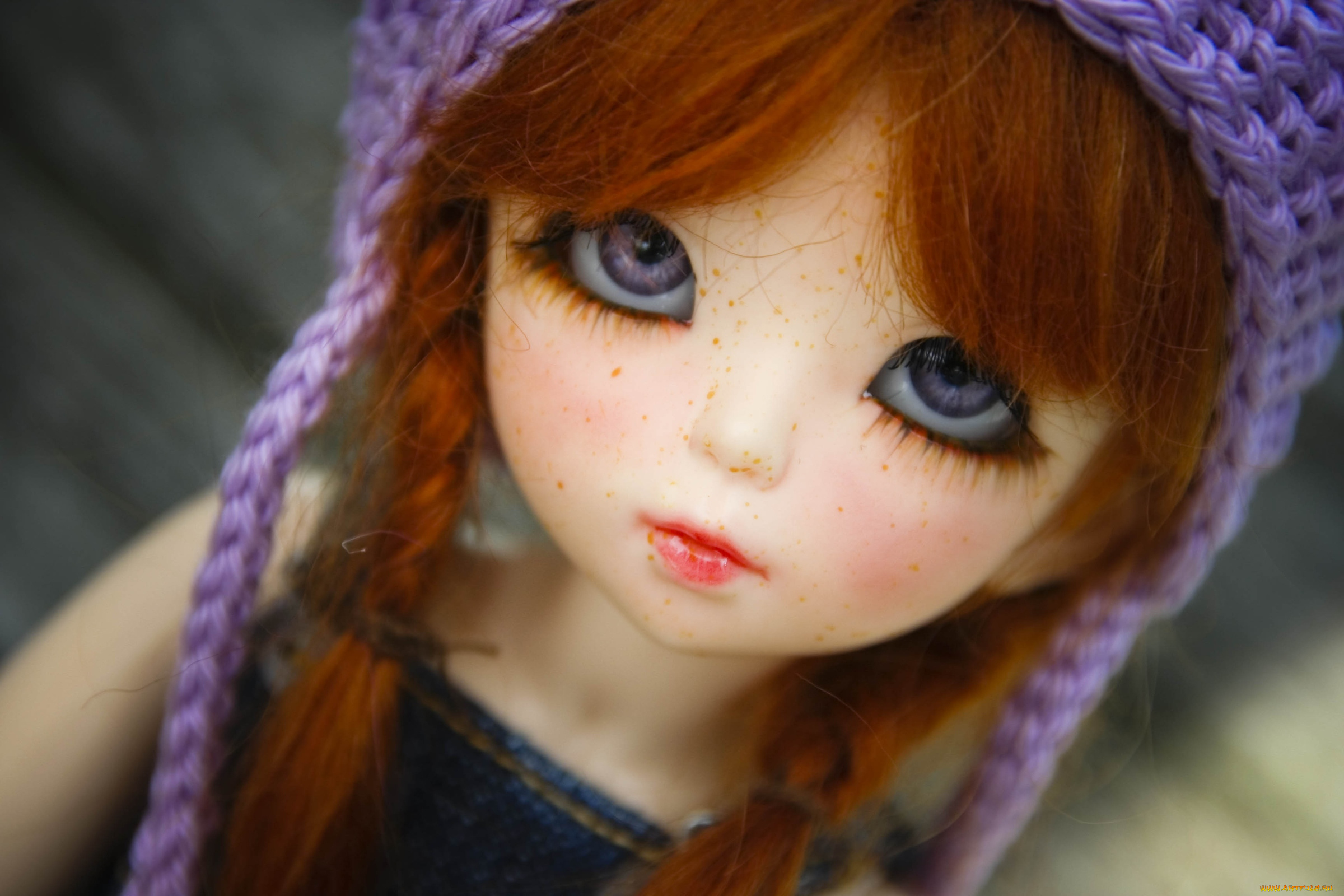 разное, игрушки, кукла, рыжая