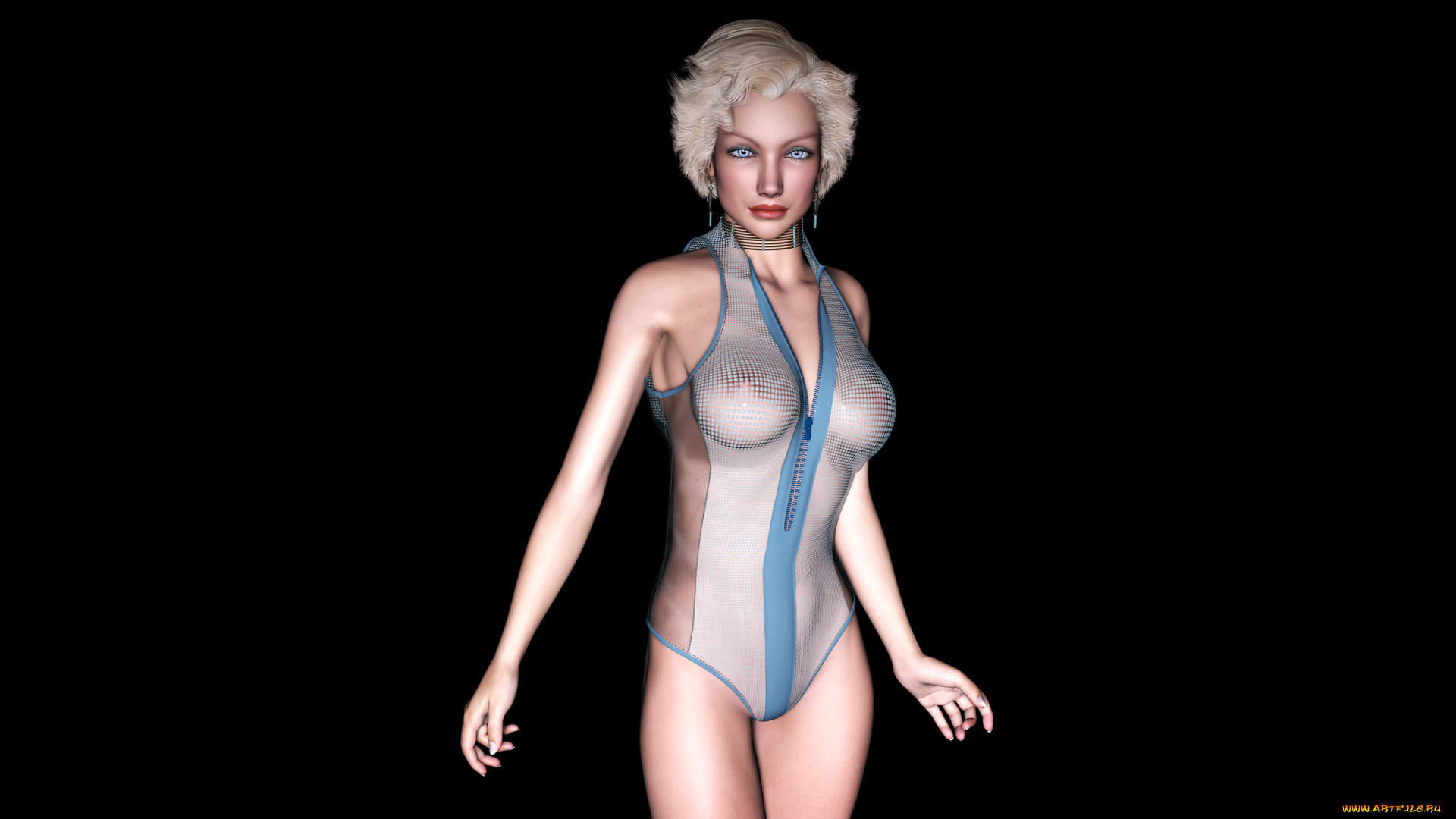 3д, графика, people, , люди, фон, взгляд, девушка, блондинка