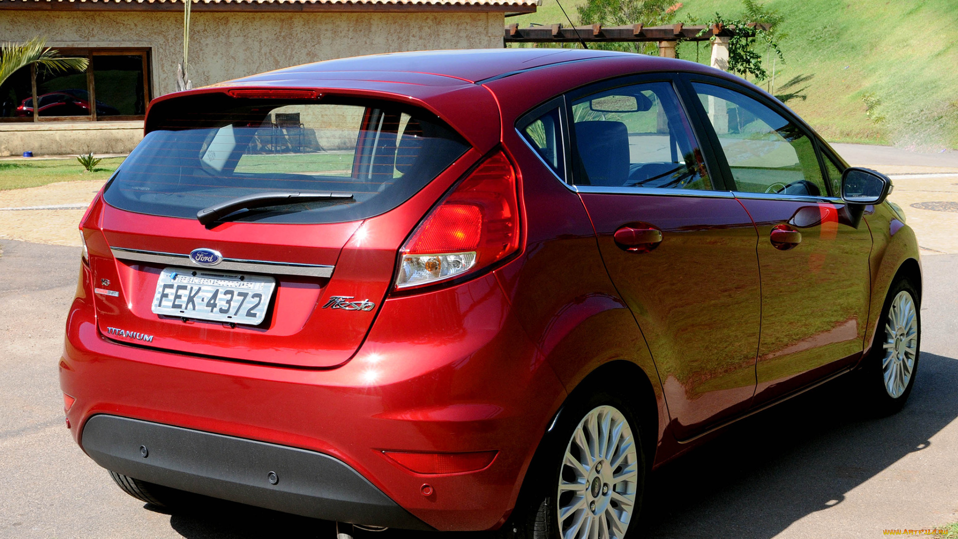 автомобили, ford, fiesta, br-spec, 2013г, красный